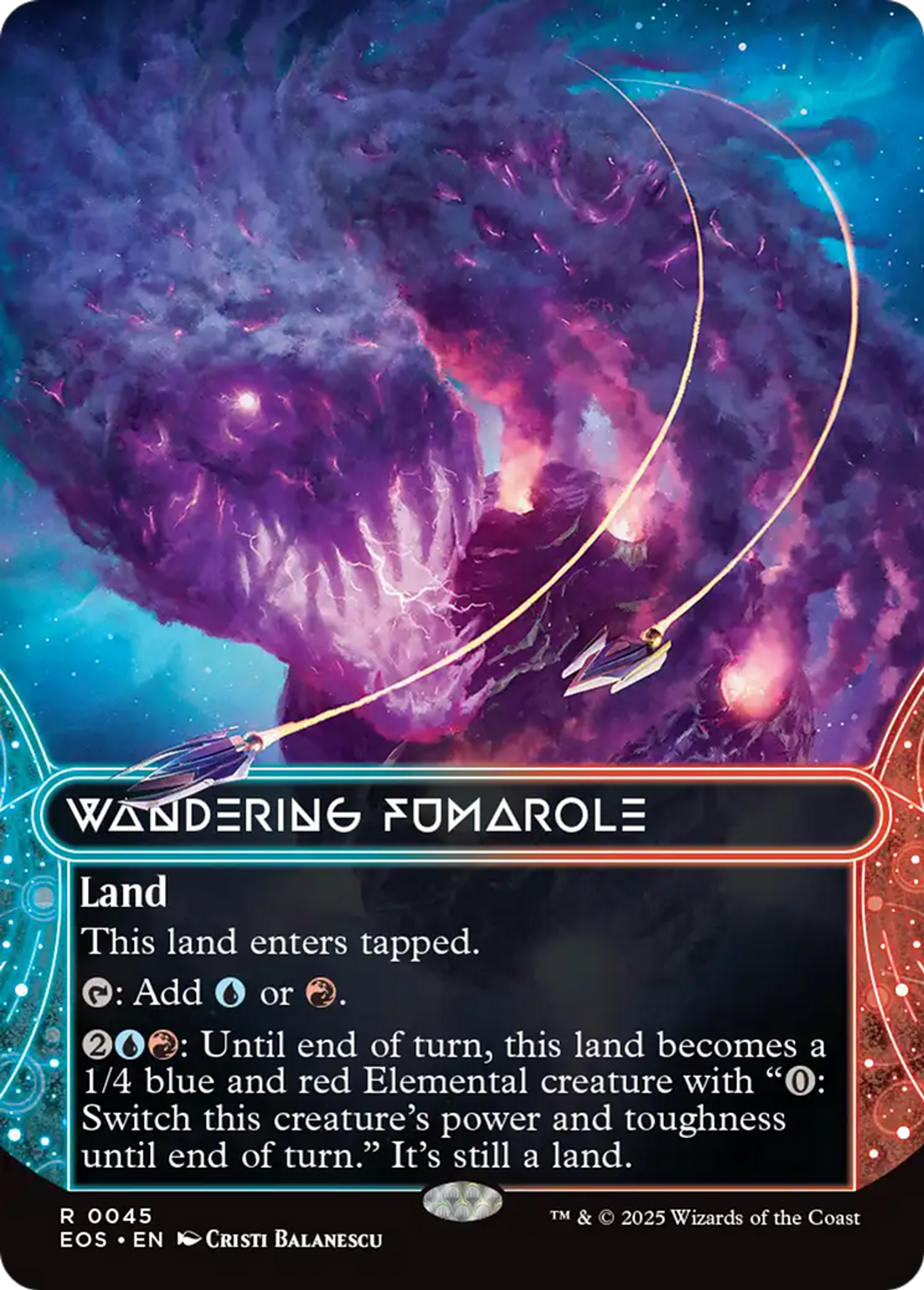 Fumerolle vagabonde — Edge of Eternities: Stellar Sights — Magic: The Gathering
