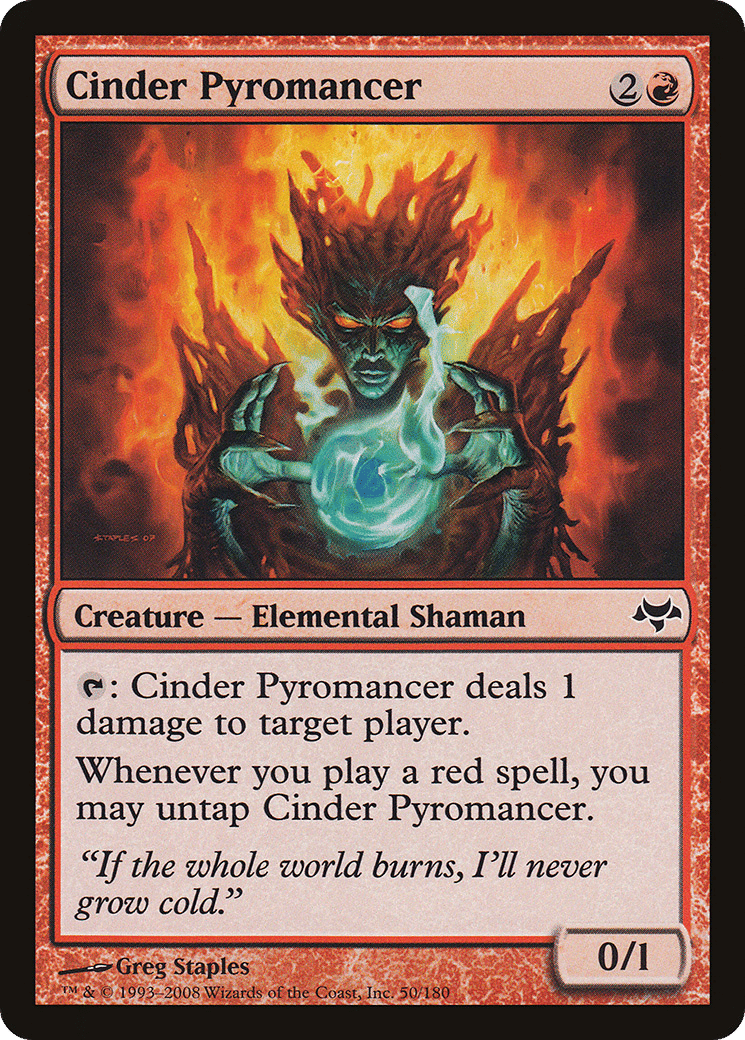 Cinder Pyromancer — Eventide — Magic: The Gathering