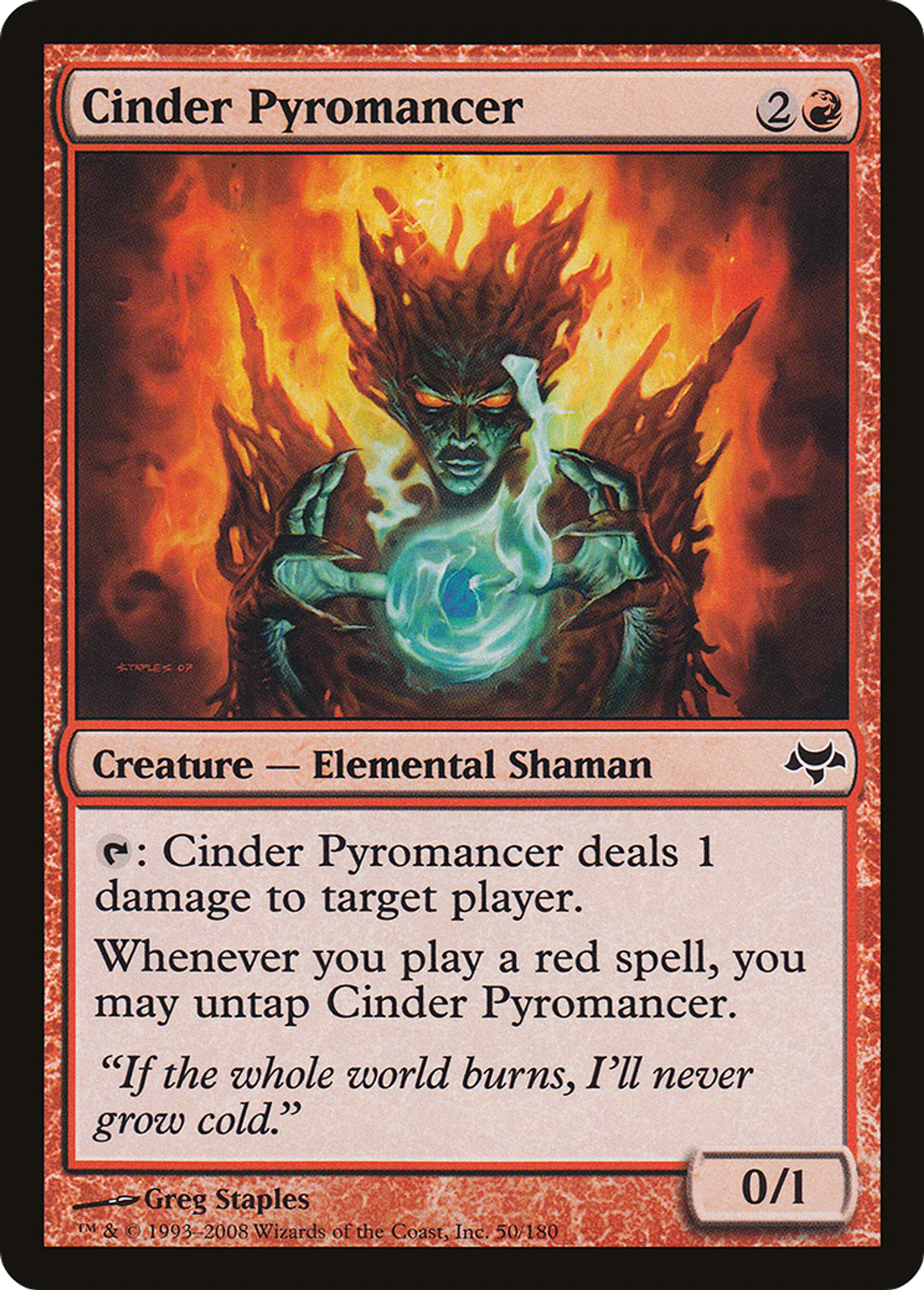 Pyromancien scoriacé — Eventide — Magic: The Gathering
