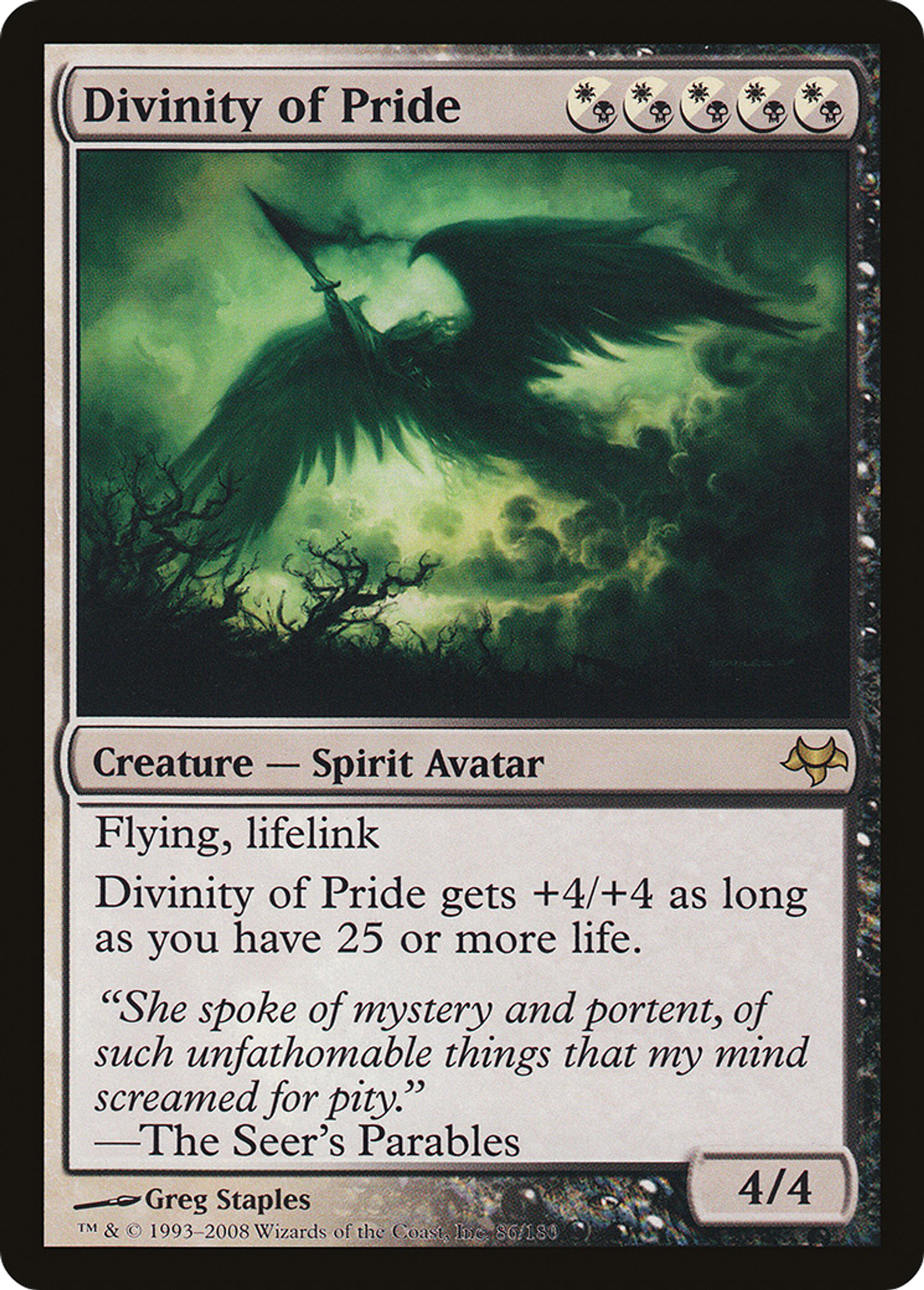 Divinité de la Fierté — Eventide — Magic: The Gathering
