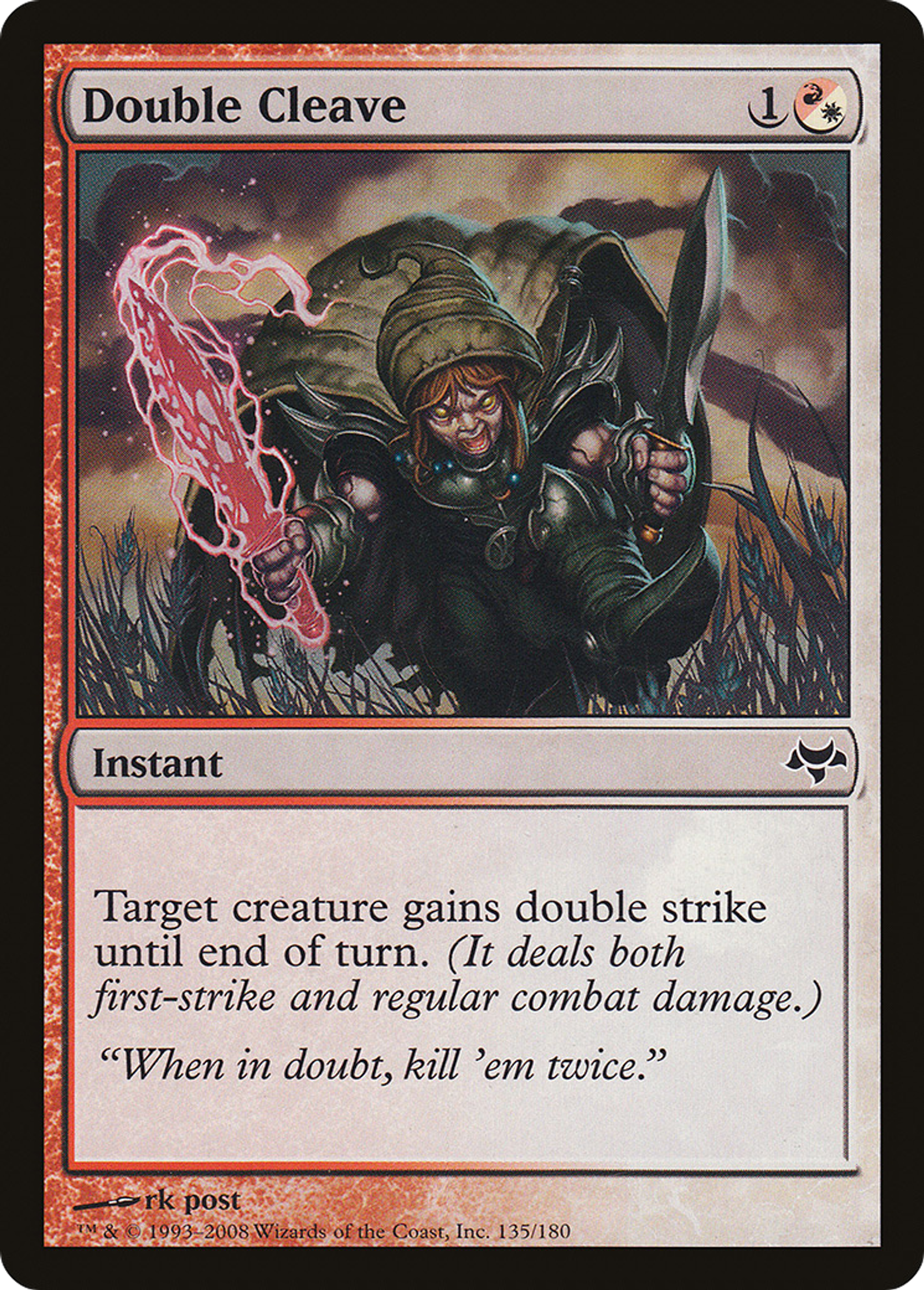 Double Cleave — Eventide — Magic: The Gathering