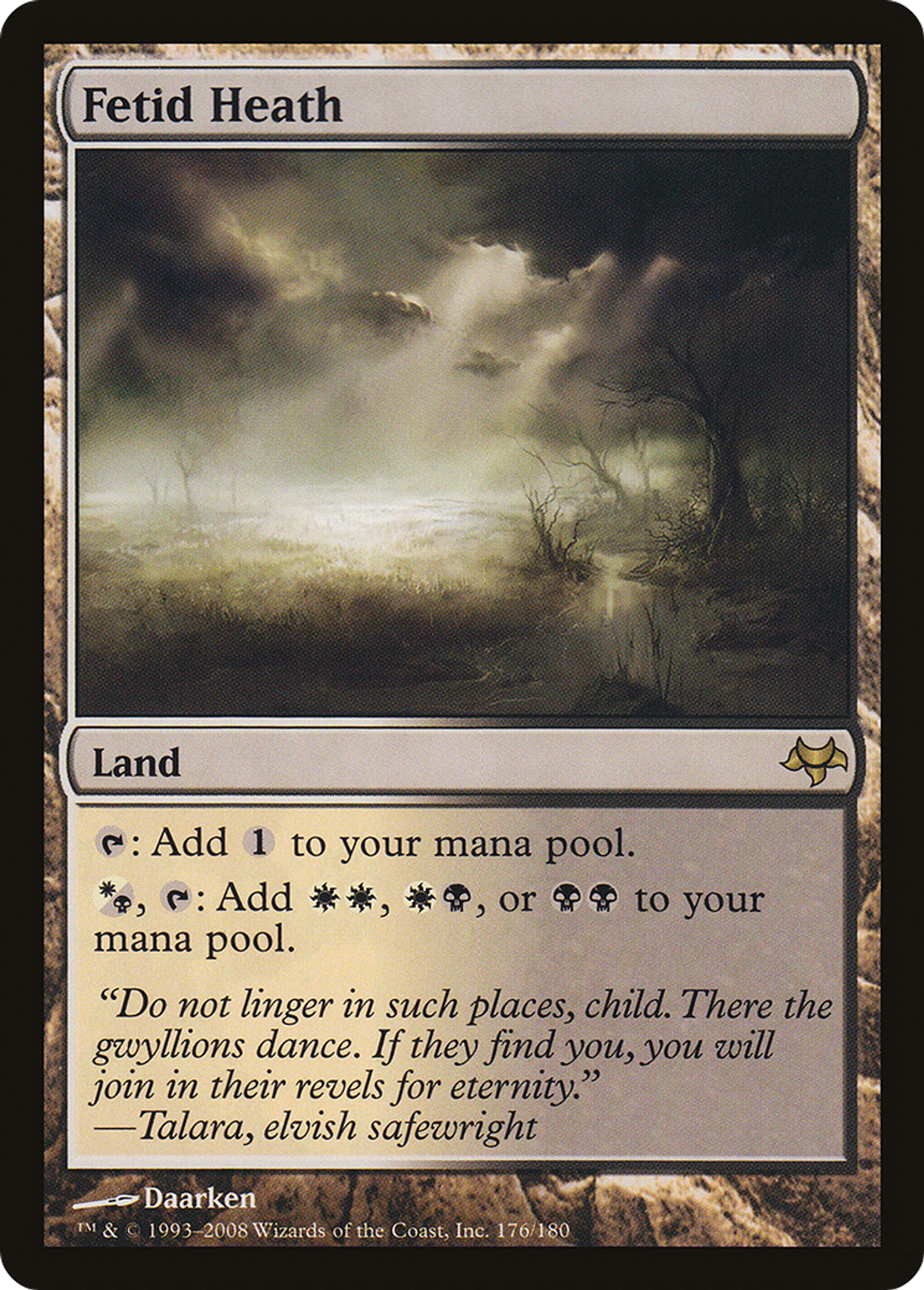 Fetid Heath — Eventide — Magic: The Gathering