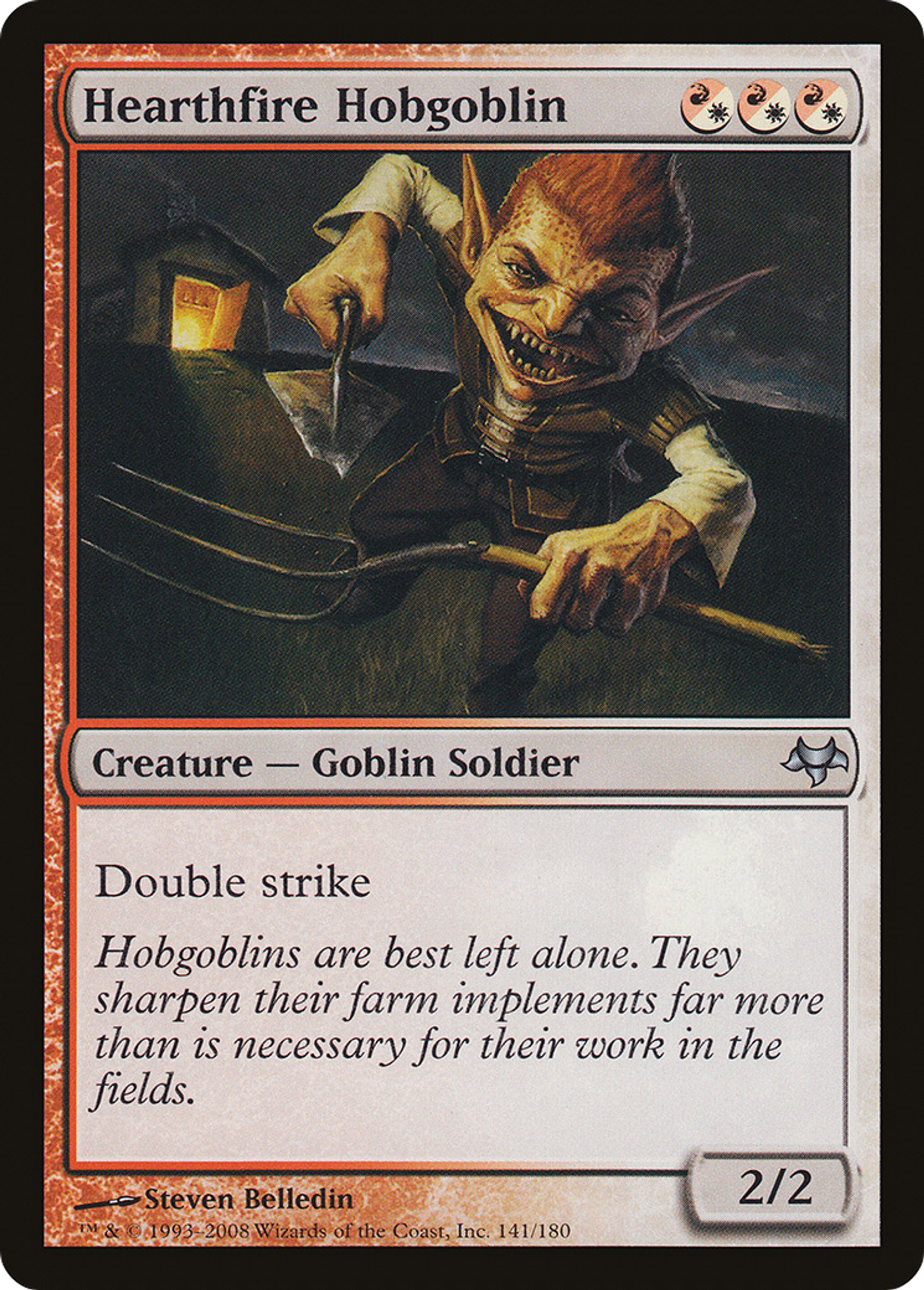 Hearthfire Hobgoblin — Eventide — Magic: The Gathering
