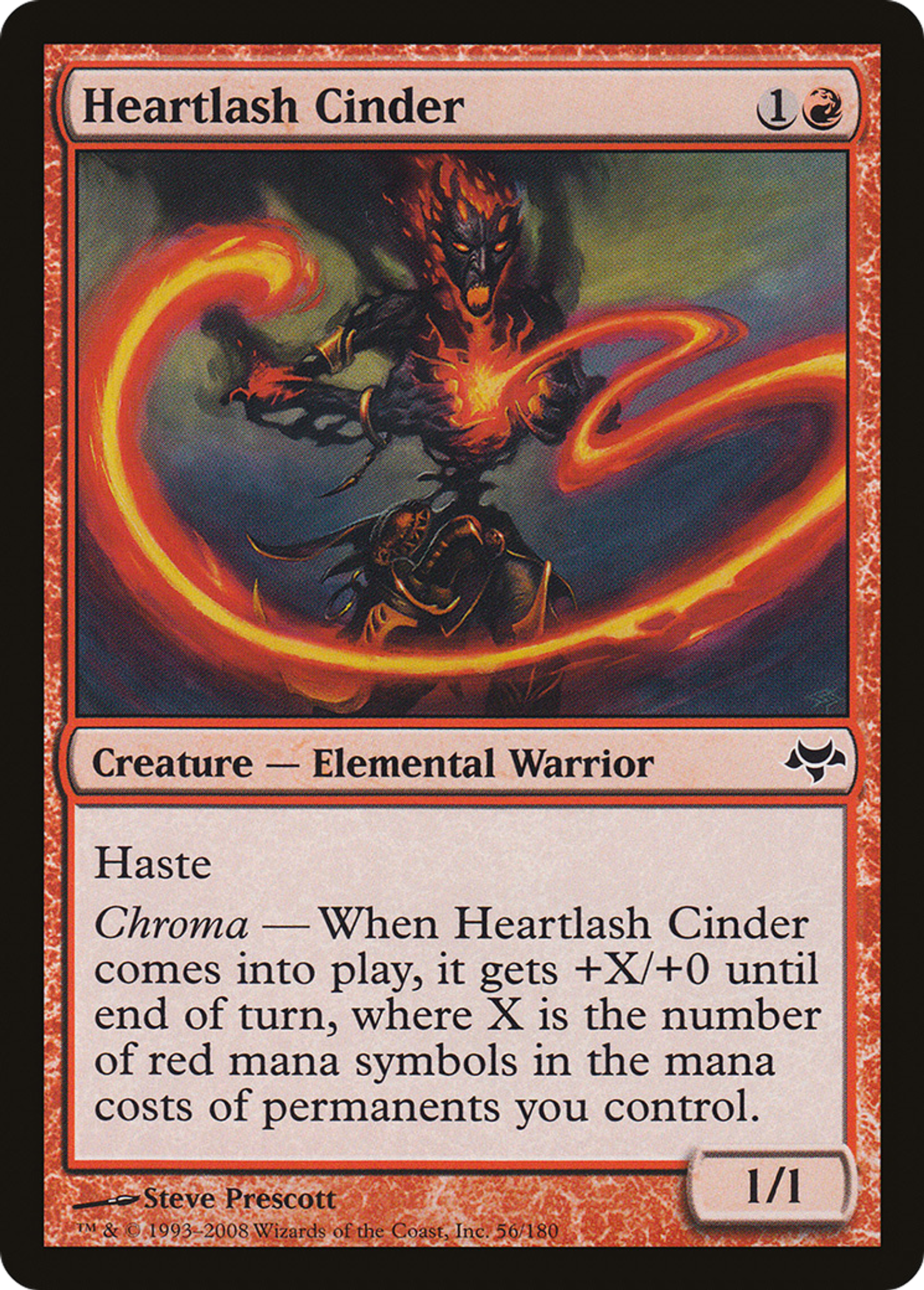 Heartlash Cinder — Eventide — Magic: The Gathering