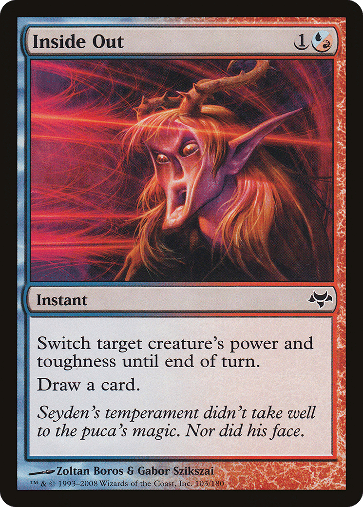 Inside Out — Eventide — Magic: The Gathering