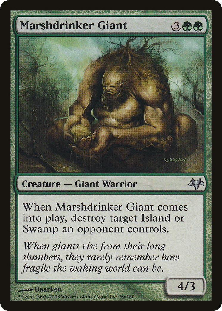 Marshdrinker Giant — Eventide — Magic: The Gathering