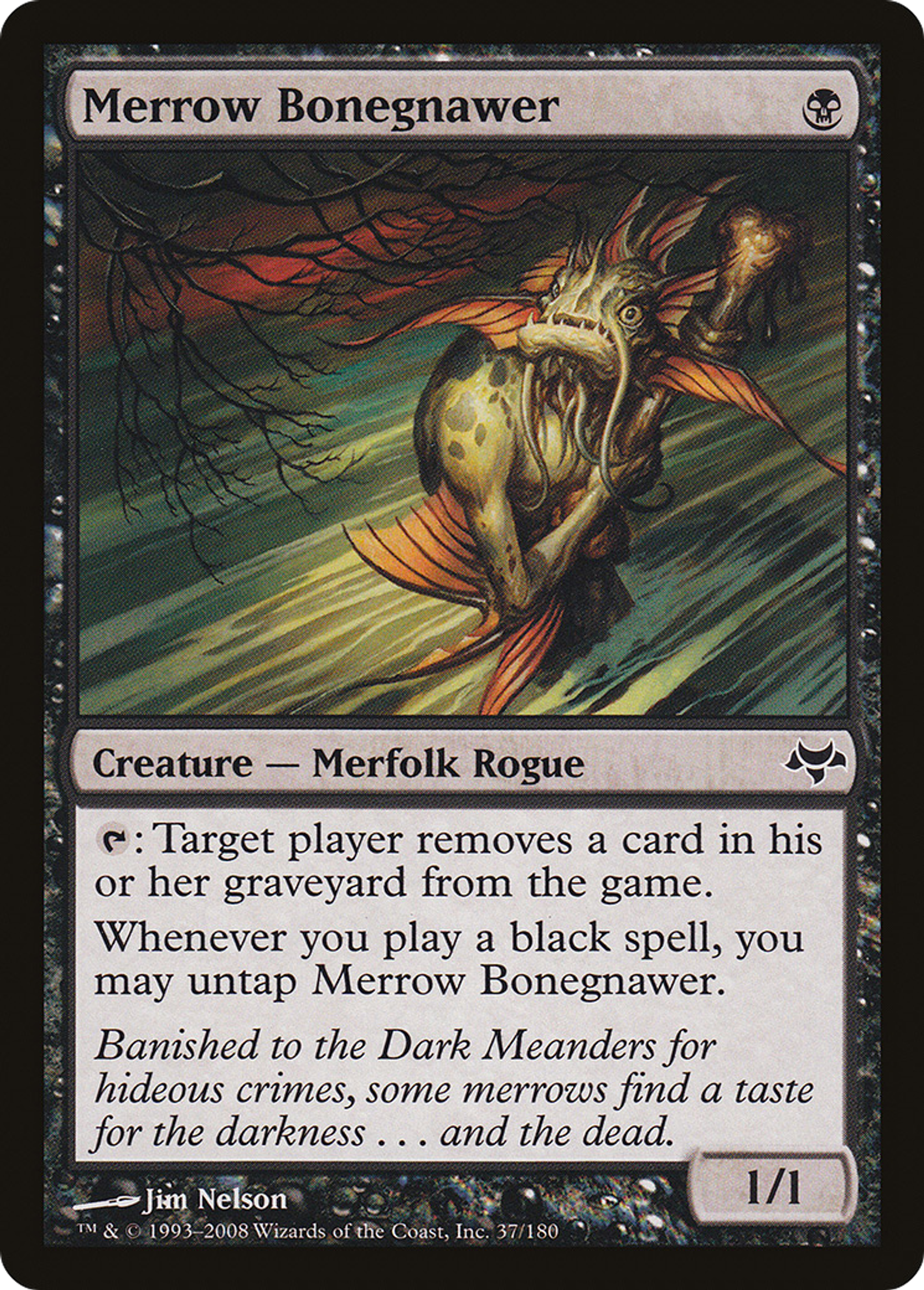 Merrow Bonegnawer — Eventide — Magic: The Gathering