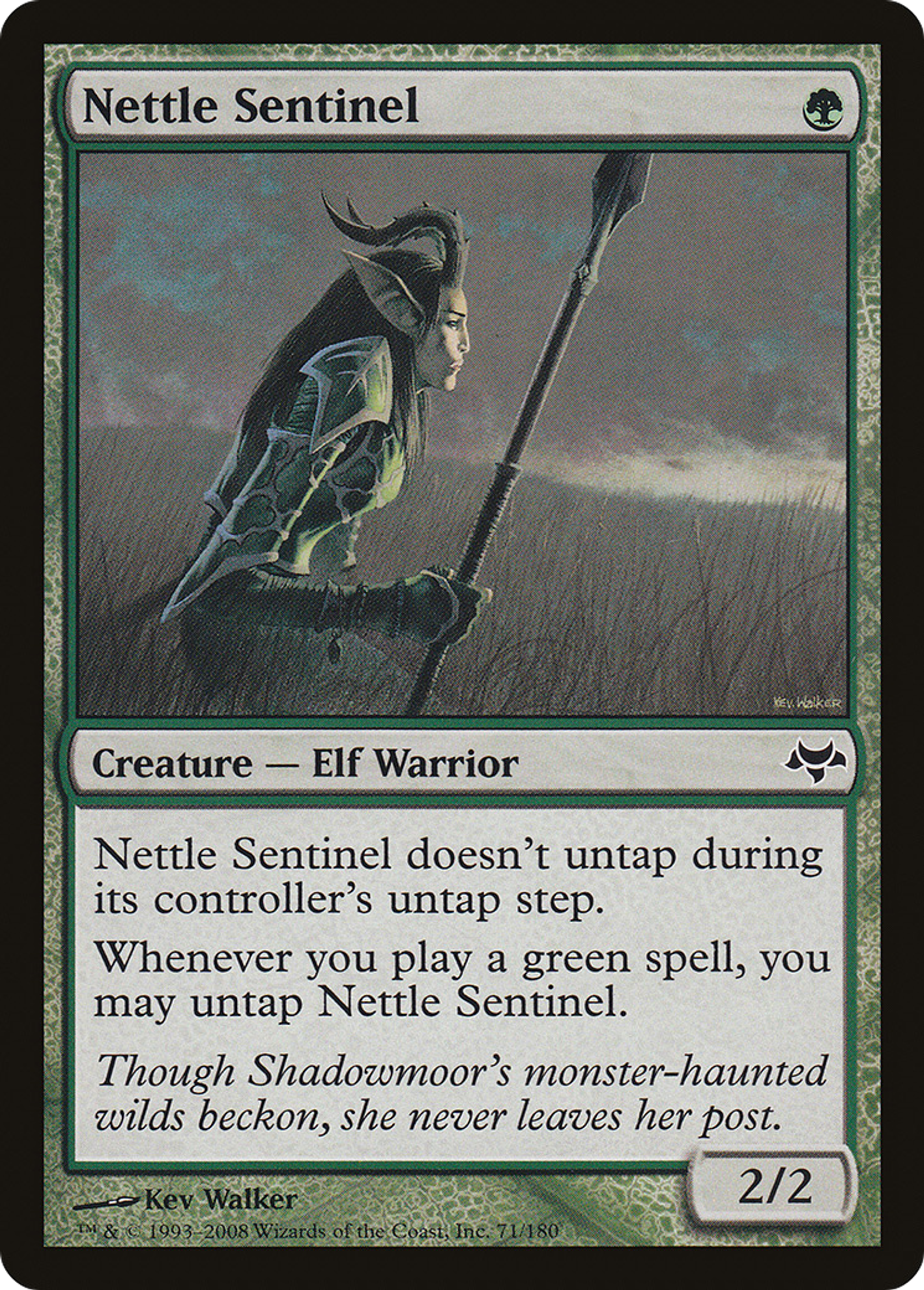 Nettle Sentinel — Eventide — Magic: The Gathering