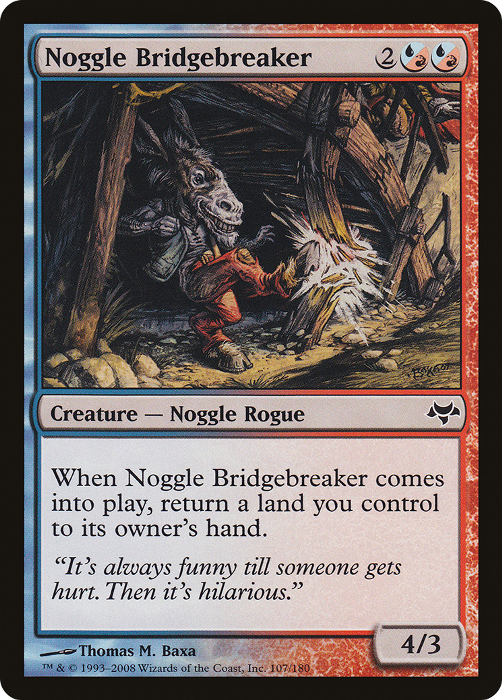 Noggle Bridgebreaker — Eventide — Magic: The Gathering
