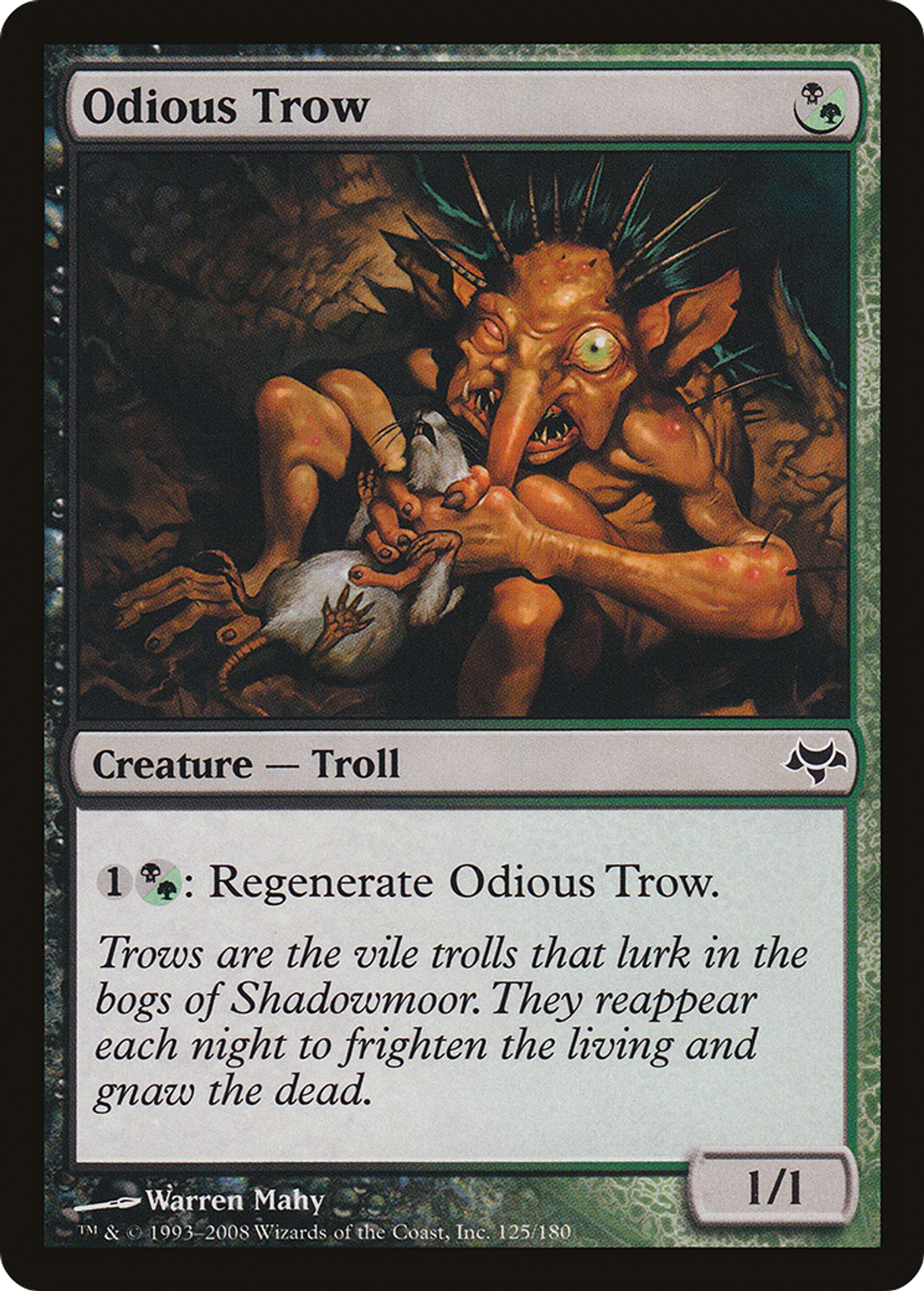 Odious Trow — Eventide — Magic: The Gathering