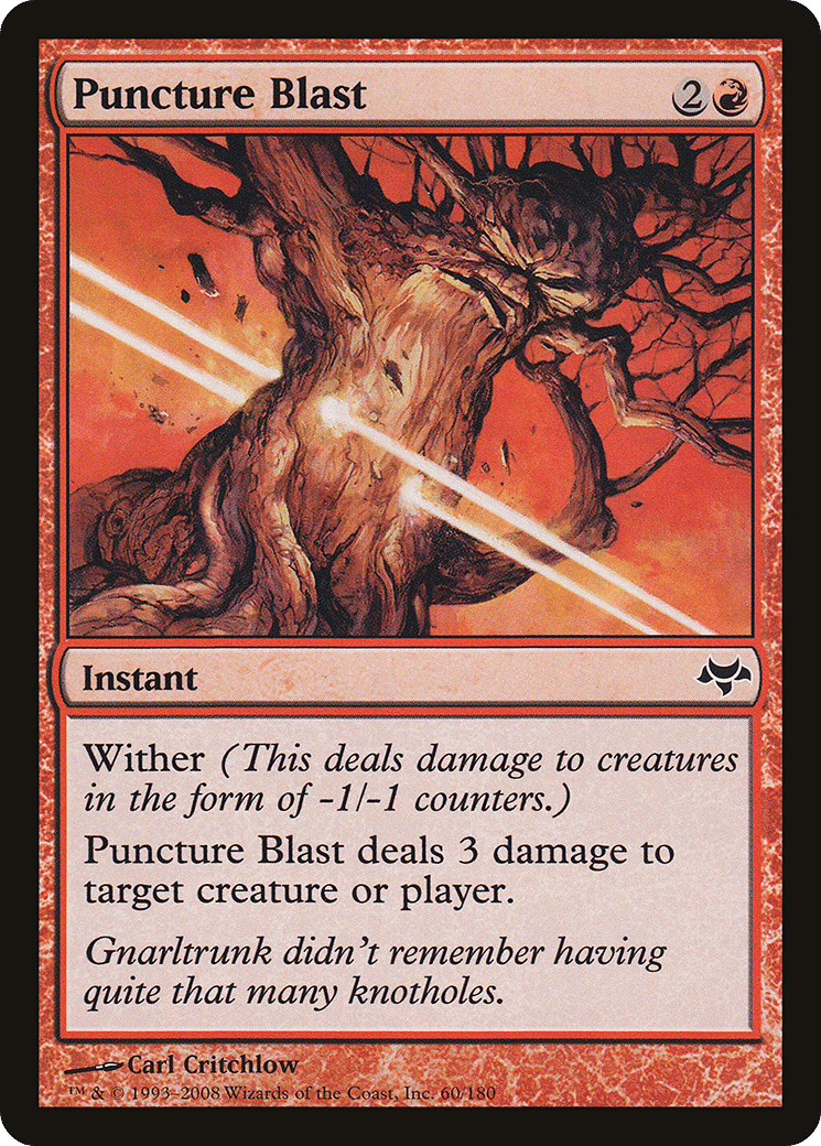 Puncture Blast — Eventide — Magic: The Gathering