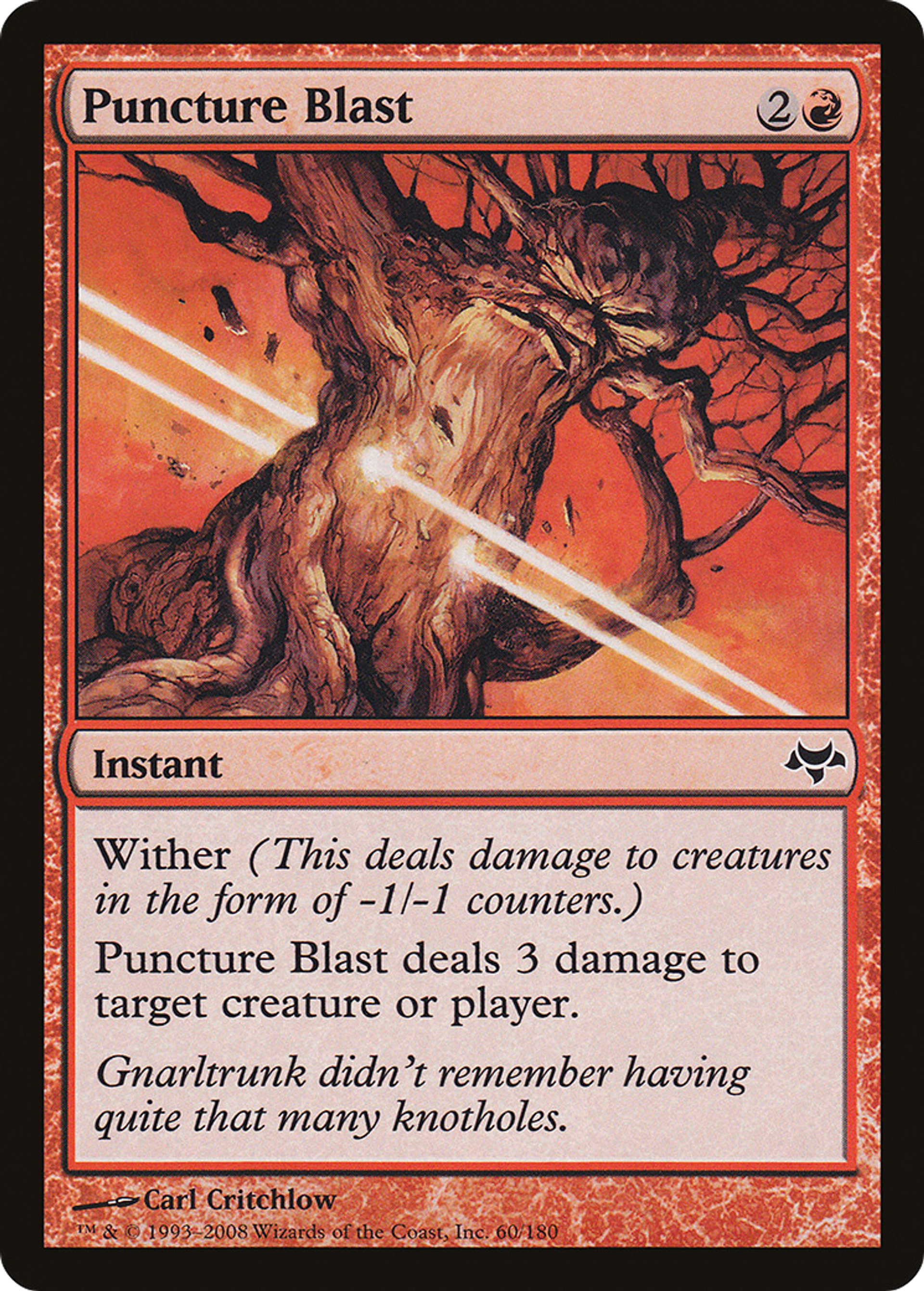 Puncture Blast — Eventide — Magic: The Gathering