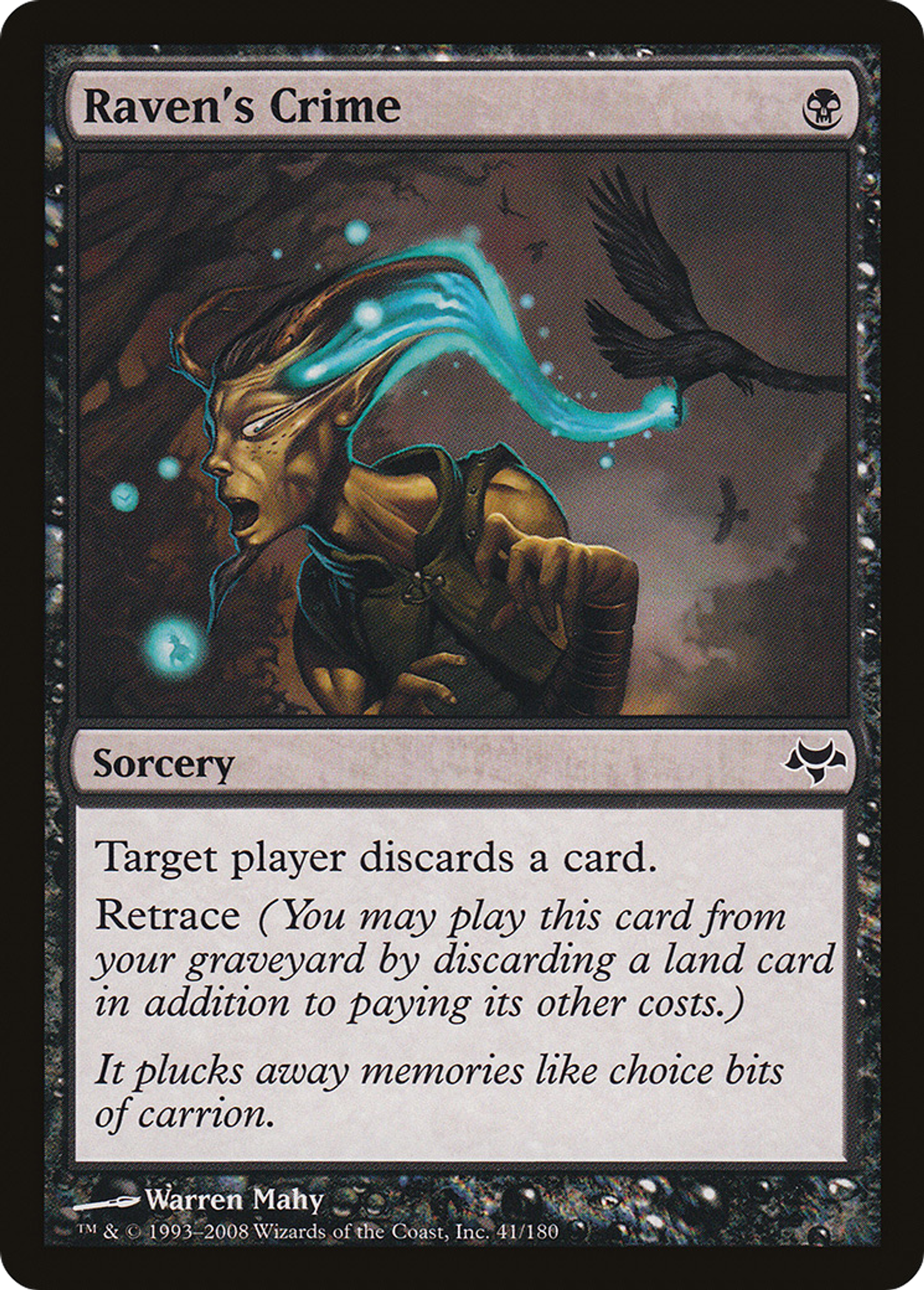 Crime du corbeau — Eventide — Magic: The Gathering