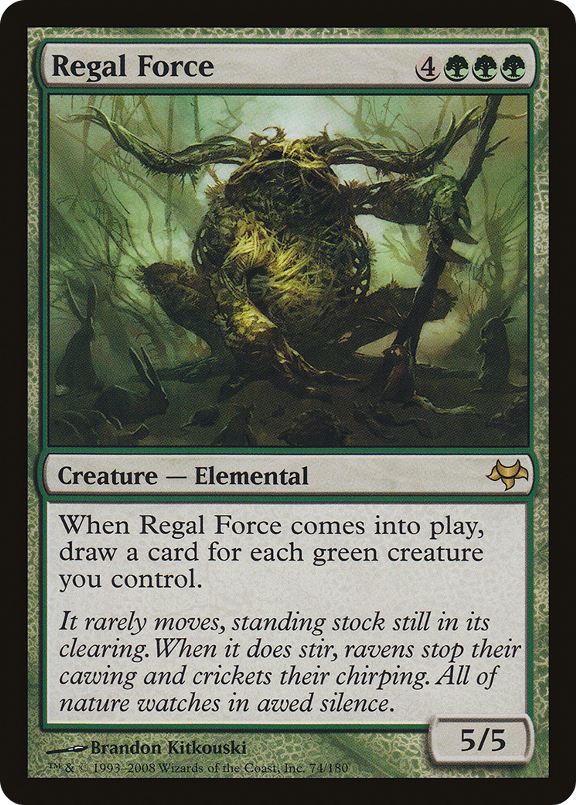 Regal Force — Eventide — Magic: The Gathering