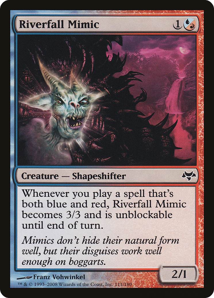 Riverfall Mimic — Eventide — Magic: The Gathering