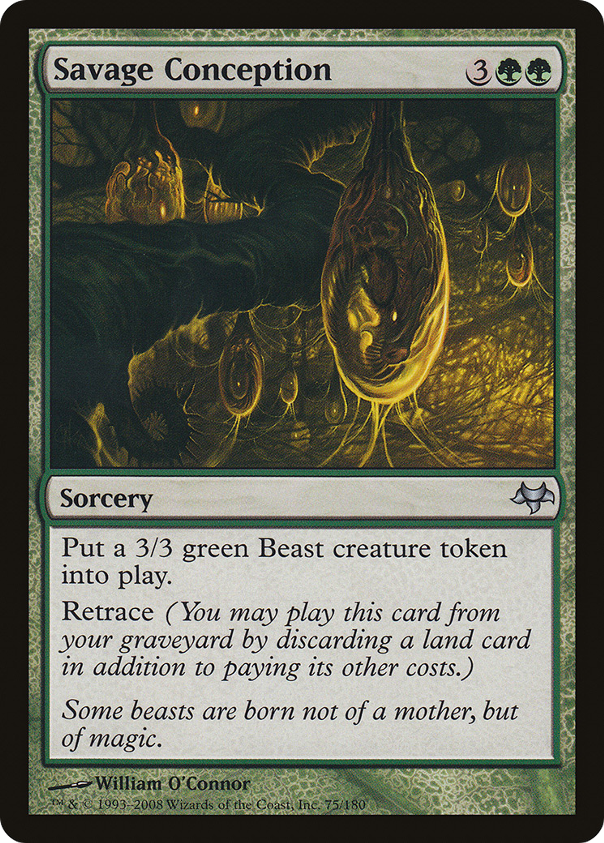 Savage Conception — Eventide — Magic: The Gathering