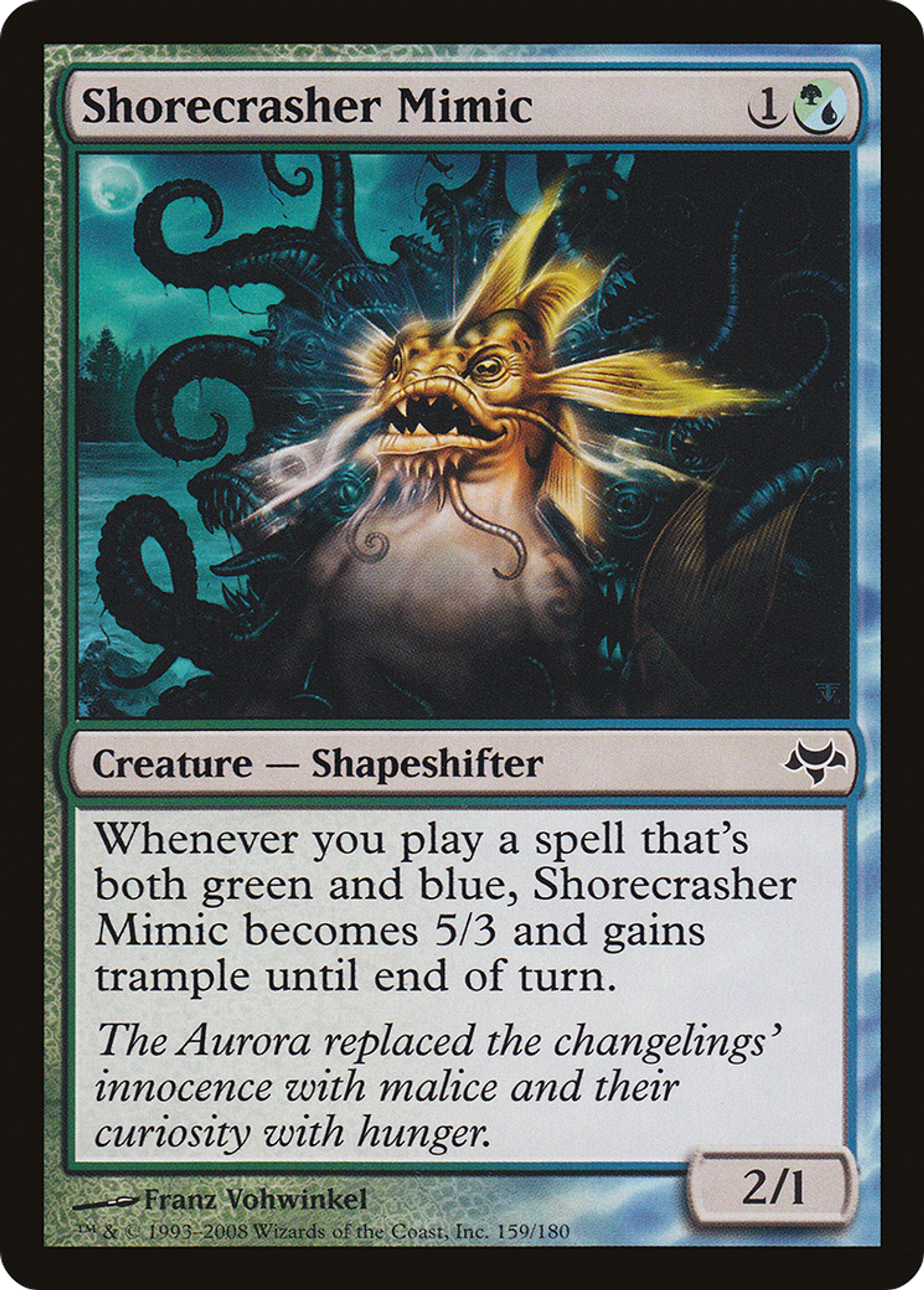 Shorecrasher Mimic — Eventide — Magic: The Gathering