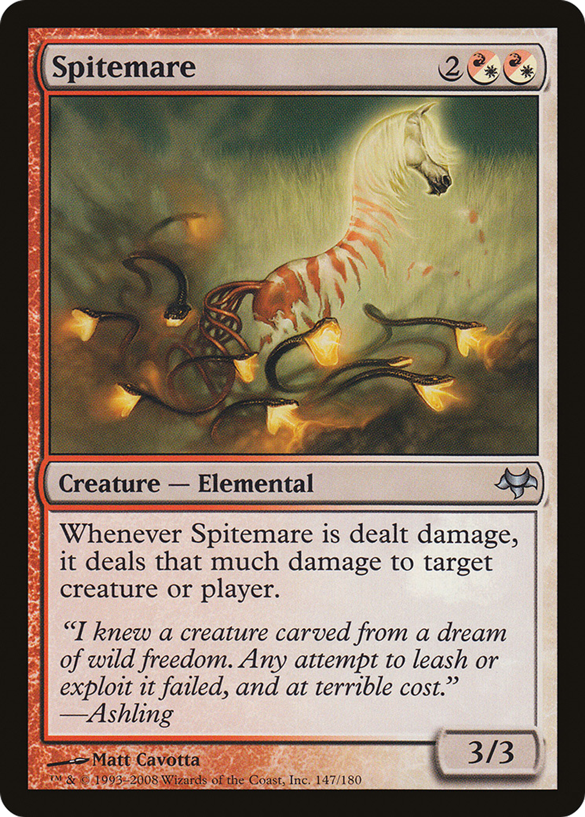Cheval de malveillance — Eventide — Magic: The Gathering