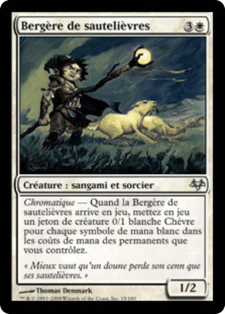 Bergère de sautelièvres — Eventide — Magic: The Gathering