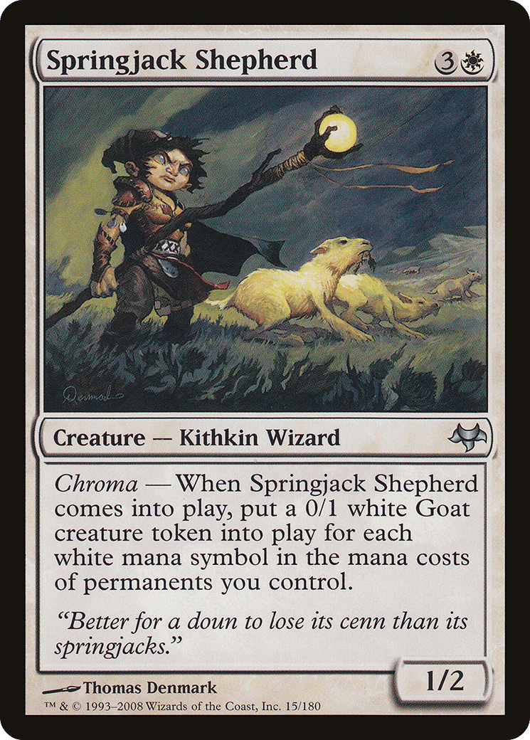 Springjack Shepherd — Eventide — Magic: The Gathering
