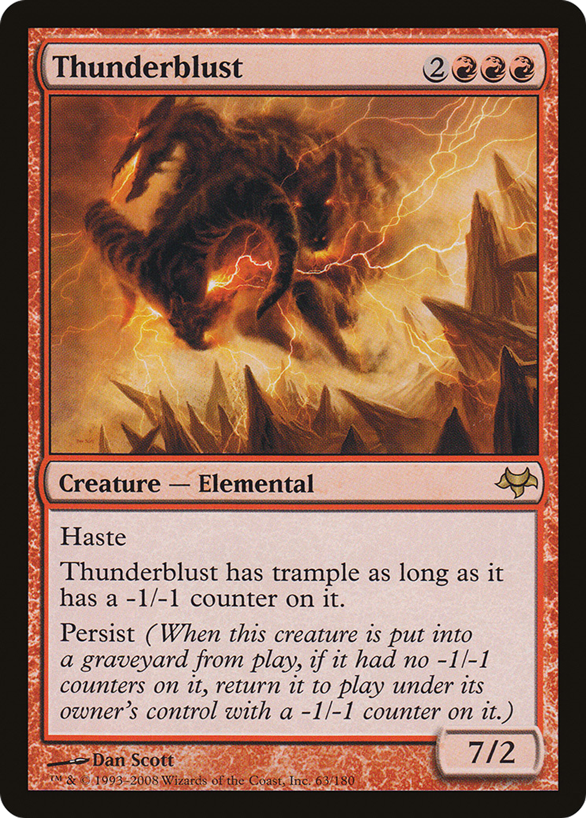 Thunderblust — Eventide — Magic: The Gathering
