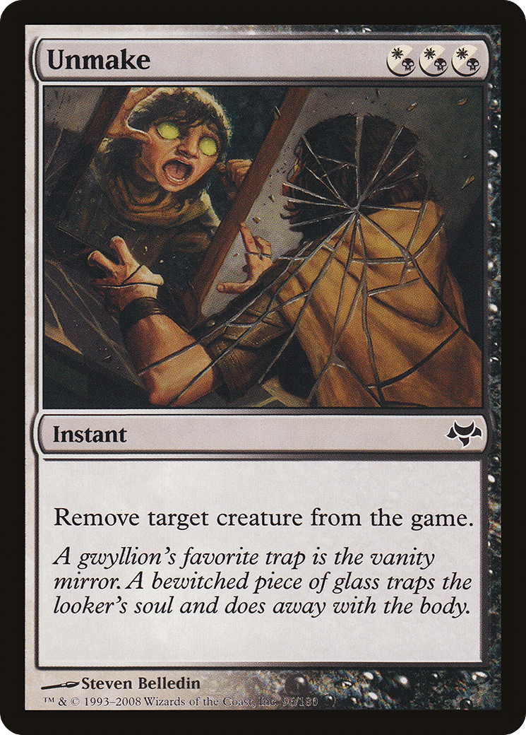 Unmake — Eventide — Magic: The Gathering