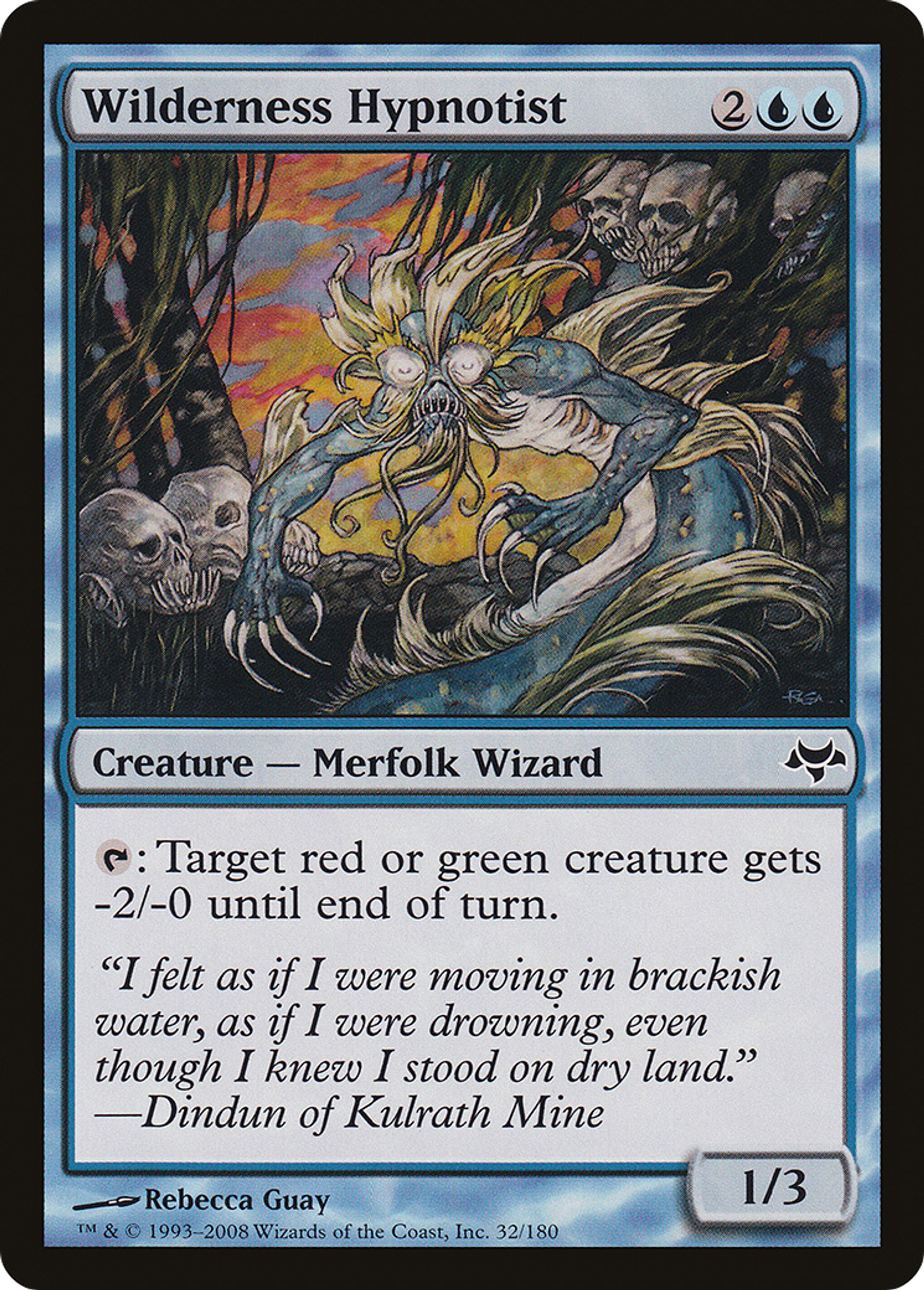 Hypnotiseur des régions reculées — Eventide — Magic: The Gathering