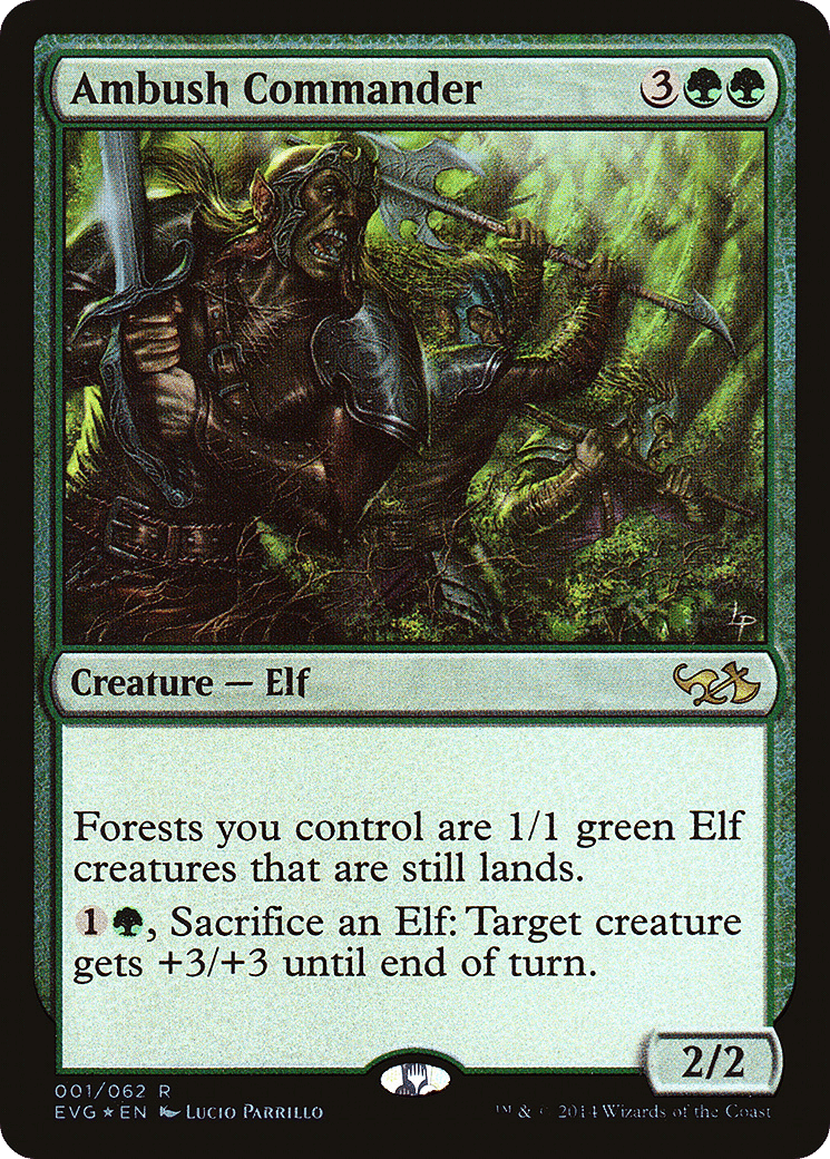 Ambush Commander — Duel Decks Anthology: Elves vs. Goblins — Magic: The Gathering