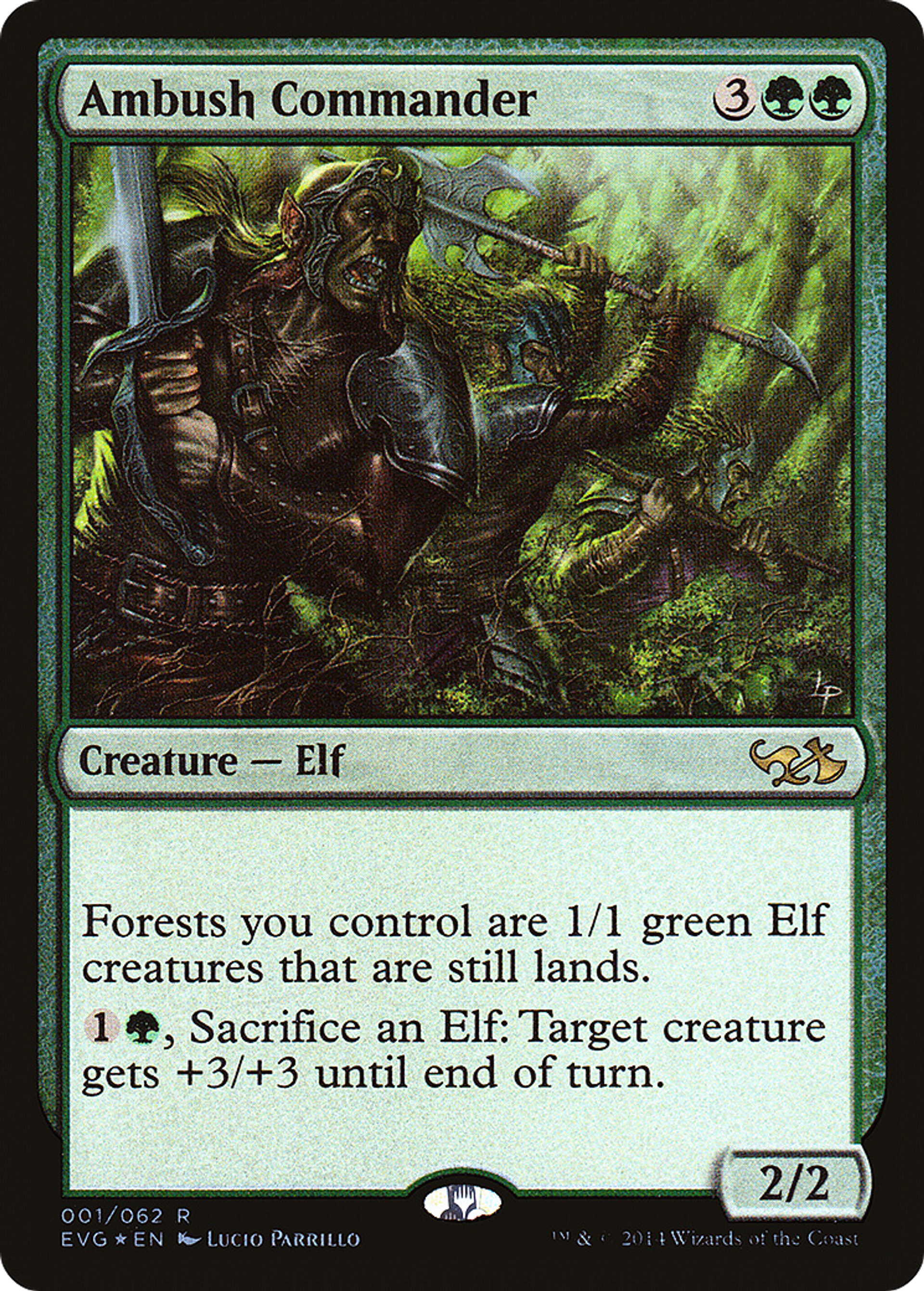 Ambush Commander — Duel Decks Anthology: Elves vs. Goblins — Magic: The Gathering