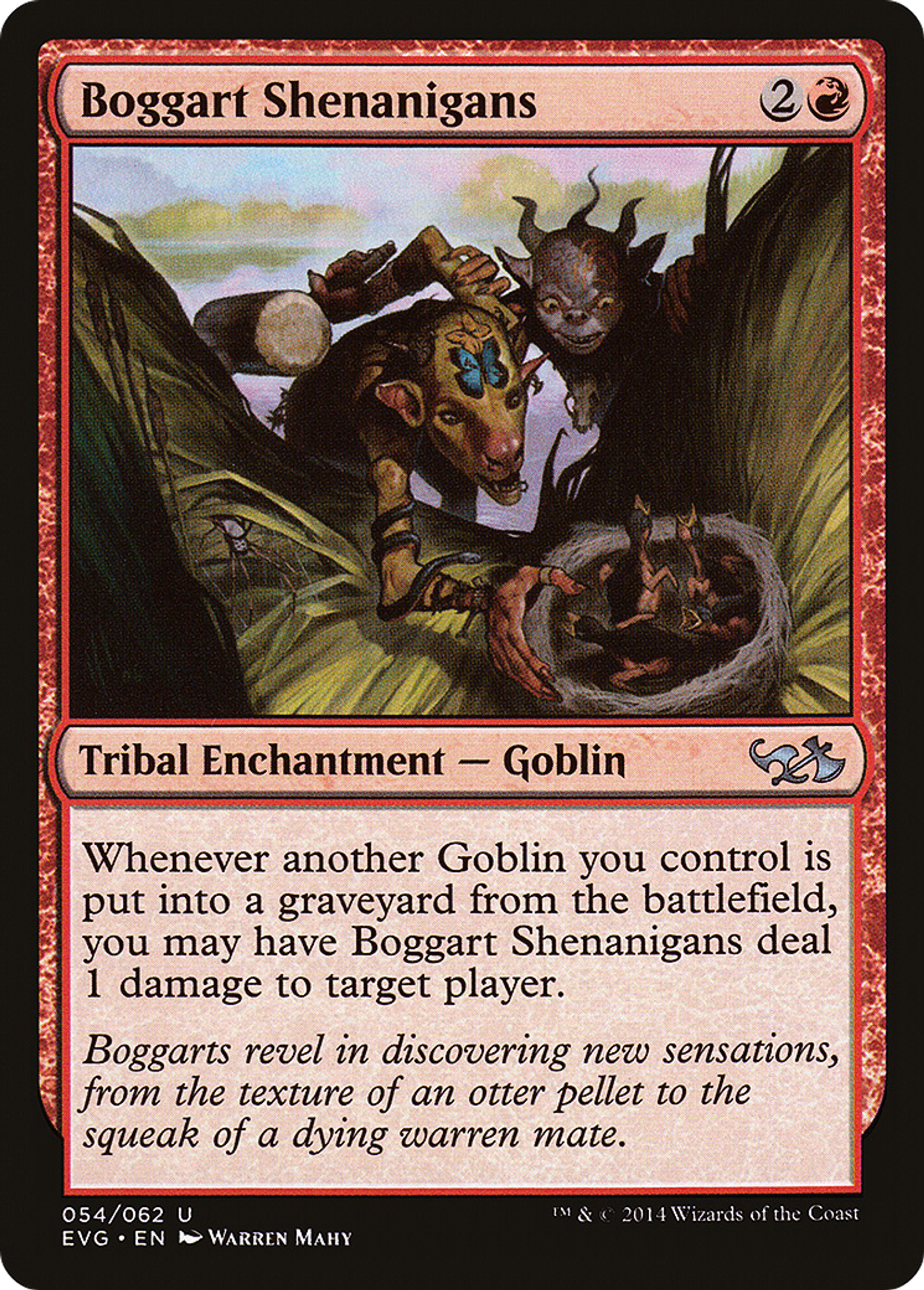 Boggart Shenanigans — Duel Decks Anthology: Elves vs. Goblins — Magic: The Gathering