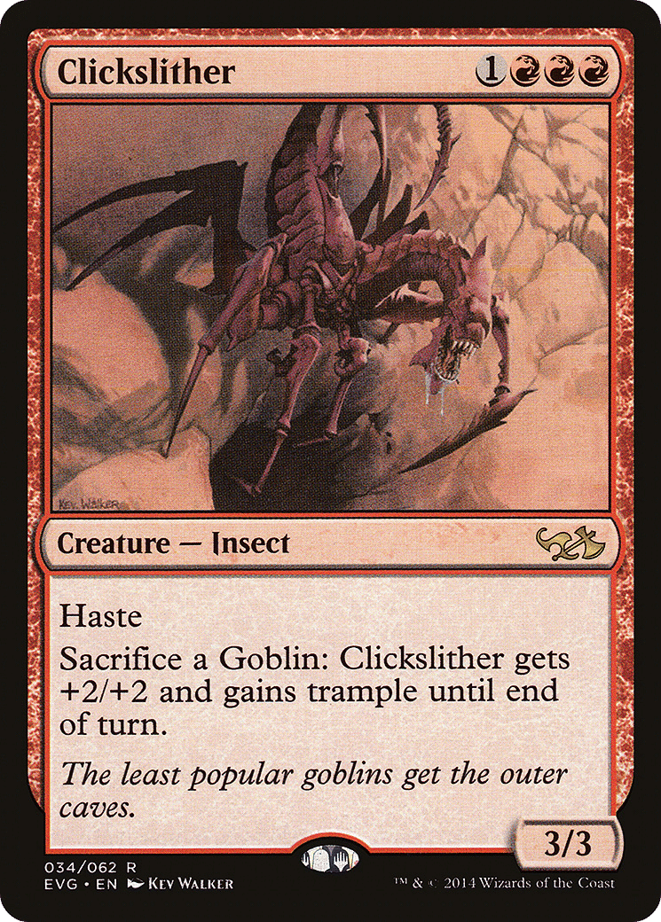 Clickslither — Duel Decks Anthology: Elves vs. Goblins — Magic: The Gathering