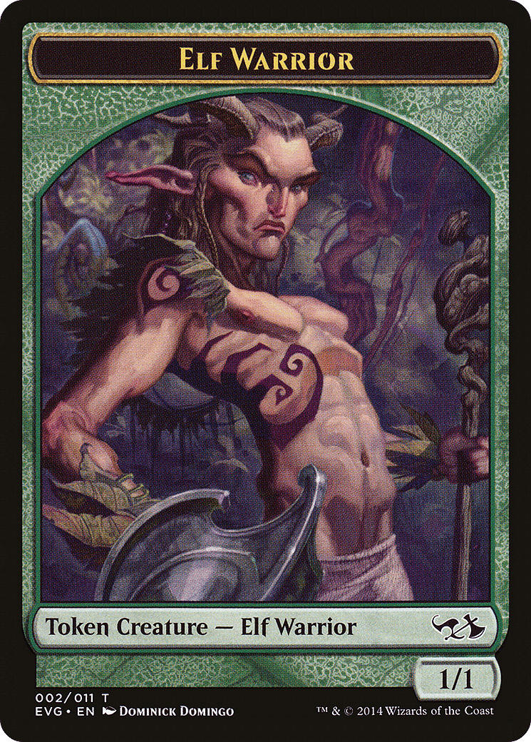 Elf Warrior — Duel Decks Anthology: Elves vs. Goblins — Magic: The Gathering