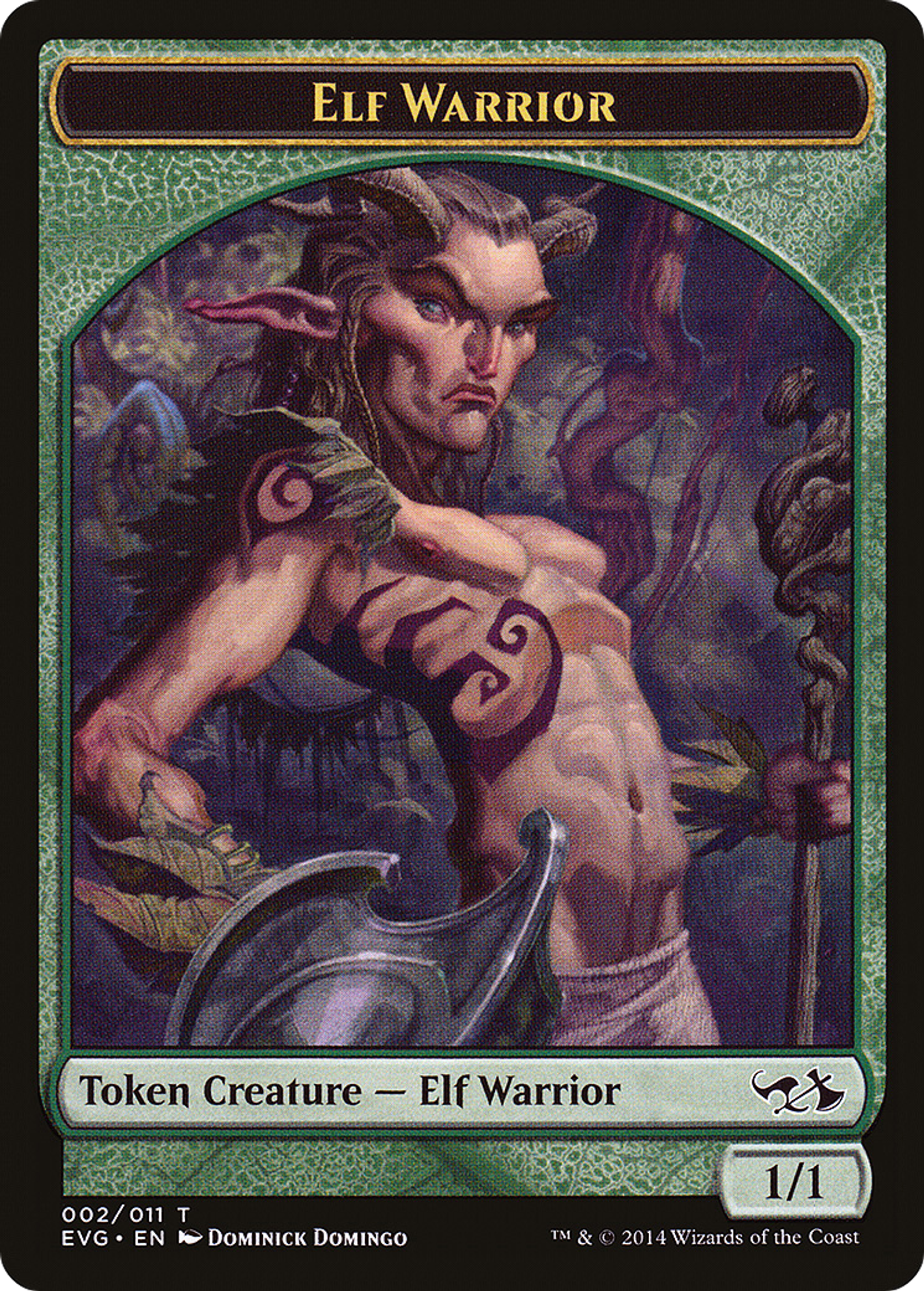 Elf Warrior — Duel Decks Anthology: Elves vs. Goblins — Magic: The Gathering