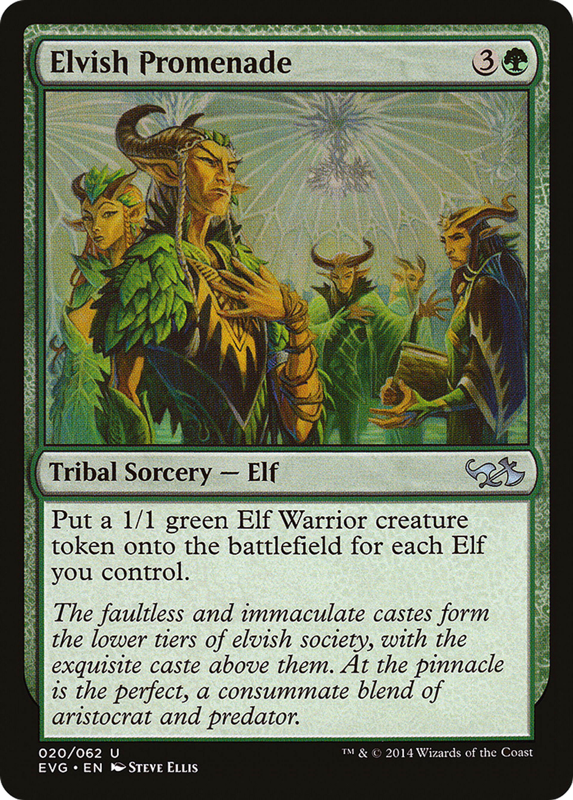Elvish Promenade — Duel Decks Anthology: Elves vs. Goblins — Magic: The Gathering