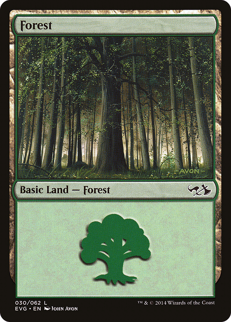Forest — Duel Decks Anthology: Elves vs. Goblins — Magic: The Gathering