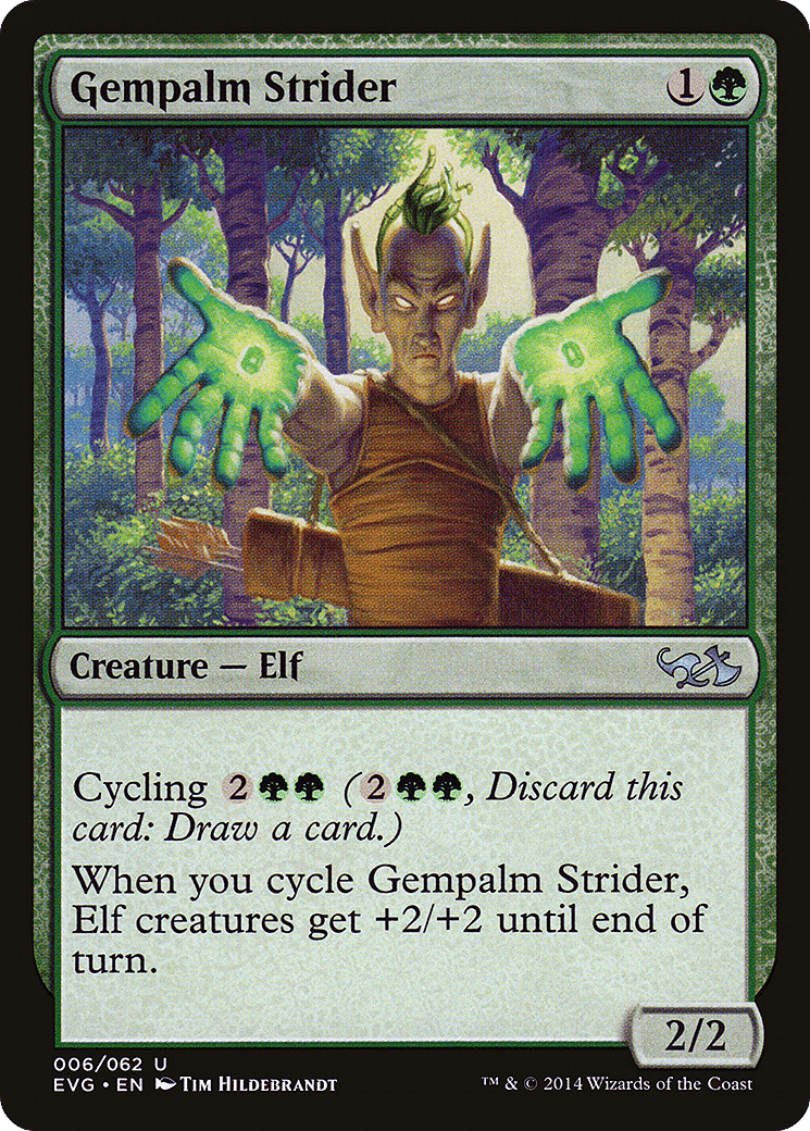Gempalm Strider — Duel Decks Anthology: Elves vs. Goblins — Magic: The Gathering
