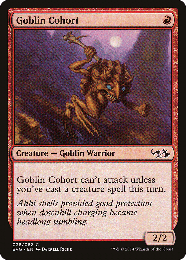 Goblin Cohort — Duel Decks Anthology: Elves vs. Goblins — Magic: The Gathering