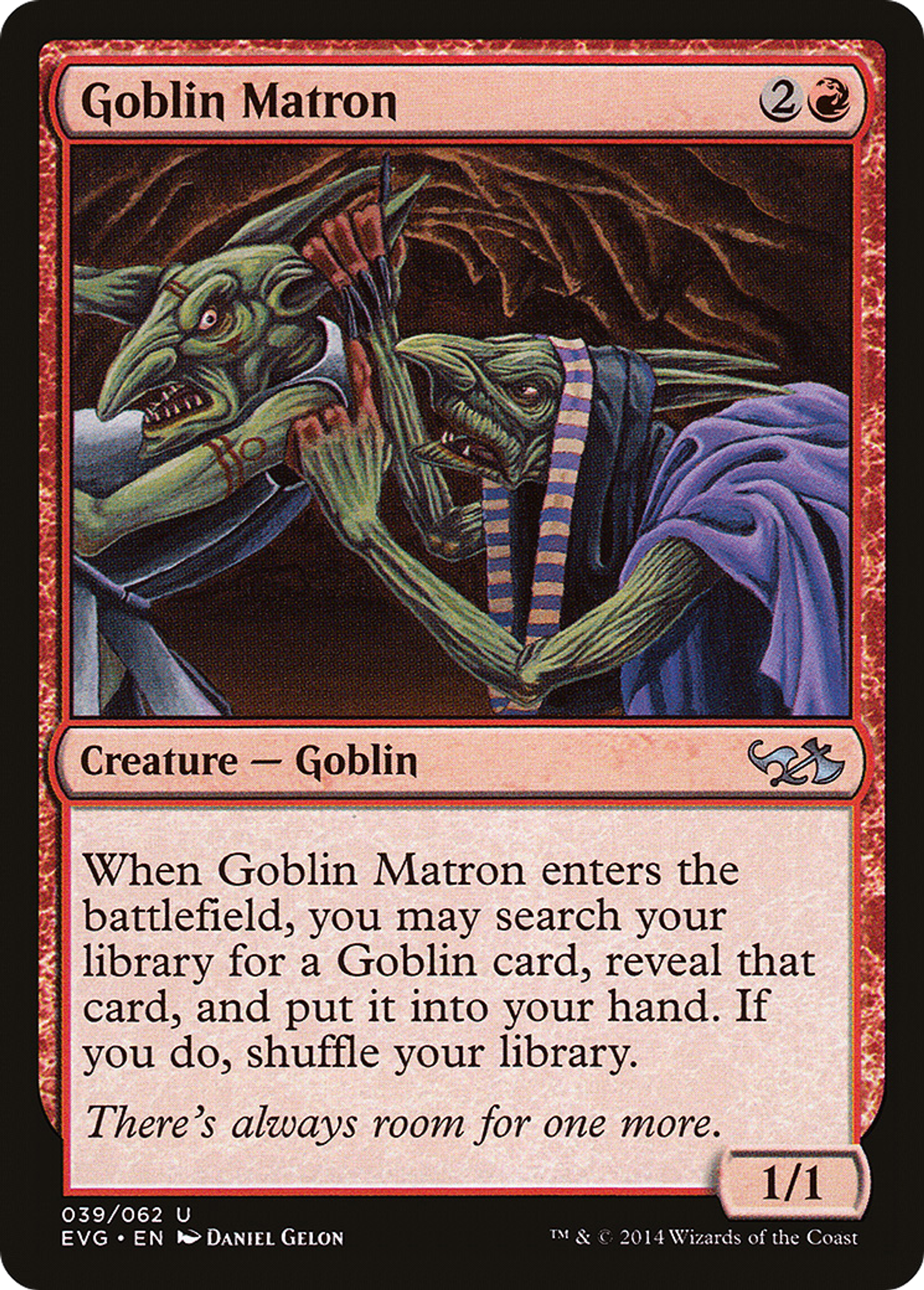 Goblin Matron — Duel Decks Anthology: Elves vs. Goblins — Magic: The Gathering