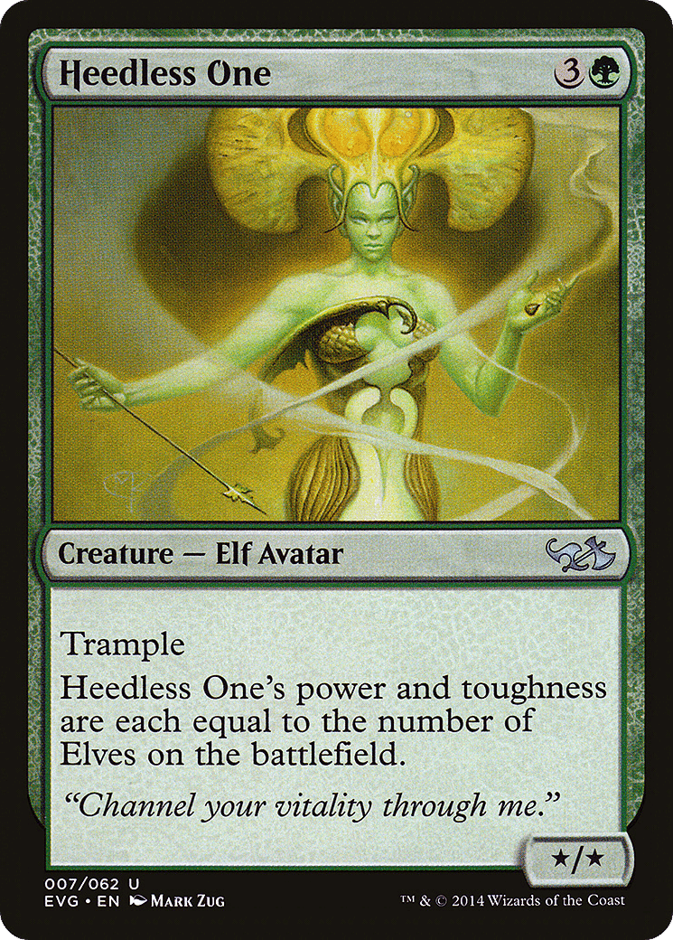 Heedless One — Duel Decks Anthology: Elves vs. Goblins — Magic: The Gathering
