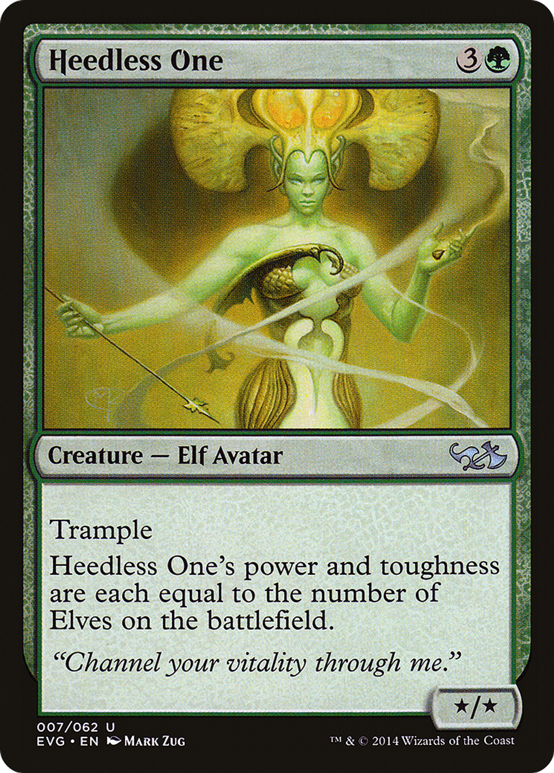 Heedless One — Duel Decks Anthology: Elves vs. Goblins — Magic: The Gathering