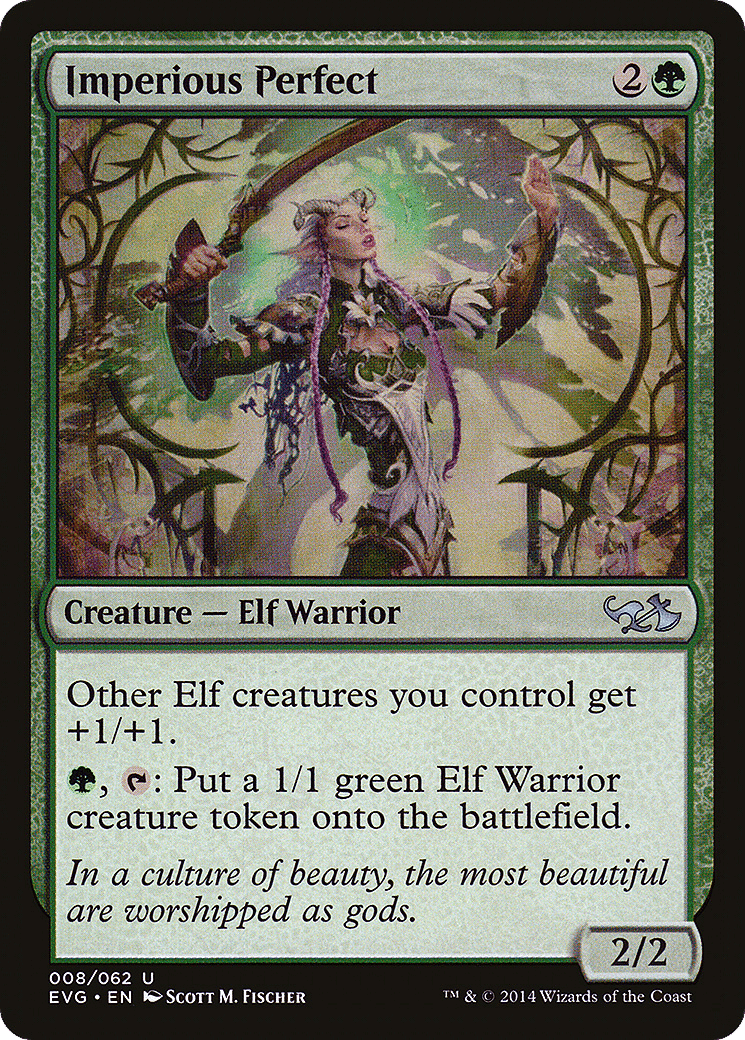 Imperious Perfect — Duel Decks Anthology: Elves vs. Goblins — Magic: The Gathering