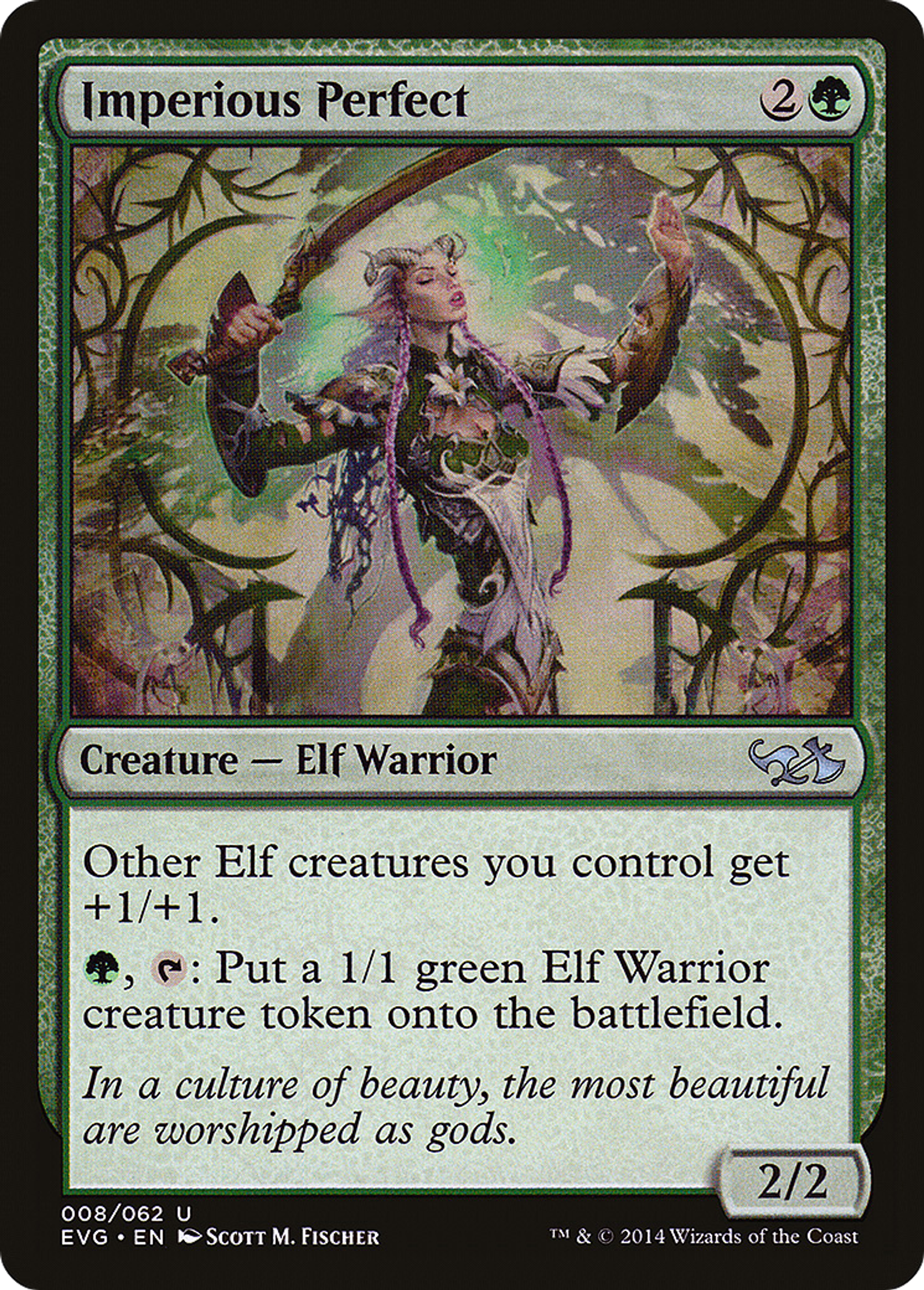 Imperious Perfect — Duel Decks Anthology: Elves vs. Goblins — Magic: The Gathering