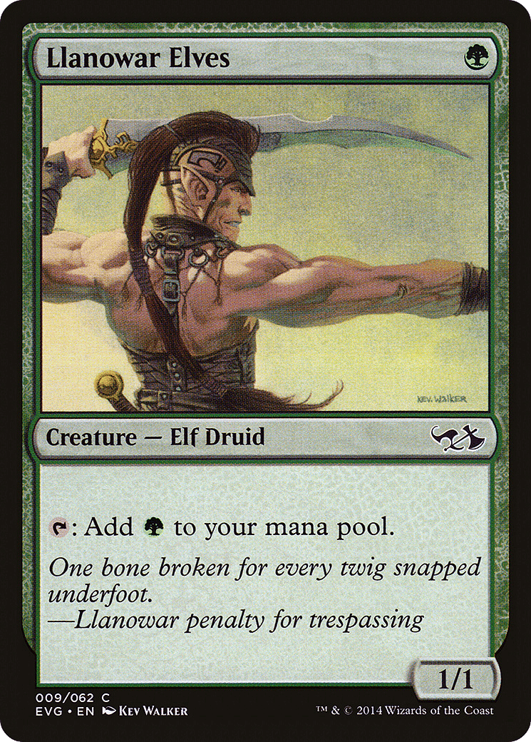 Llanowar Elves — Duel Decks Anthology: Elves vs. Goblins — Magic: The Gathering