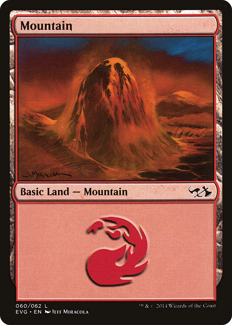 Mountain — Duel Decks Anthology: Elves vs. Goblins — Magic: The Gathering