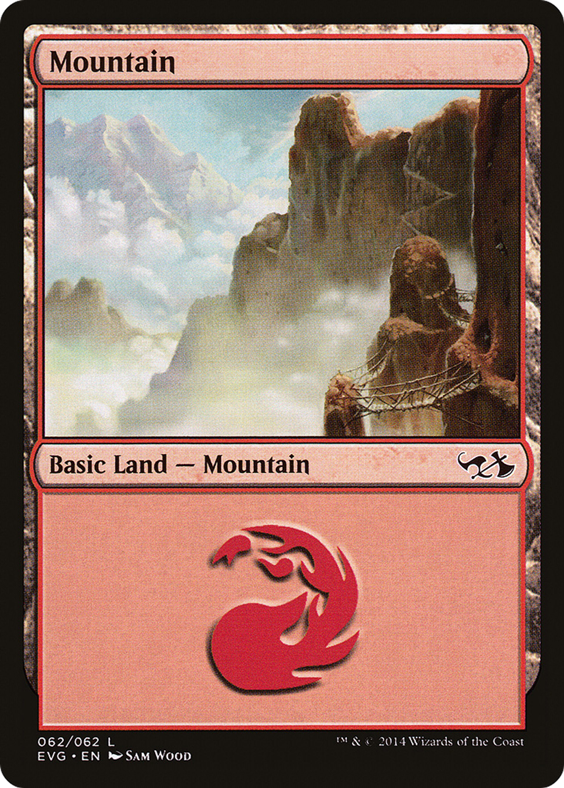 Mountain — Duel Decks Anthology: Elves vs. Goblins — Magic: The Gathering