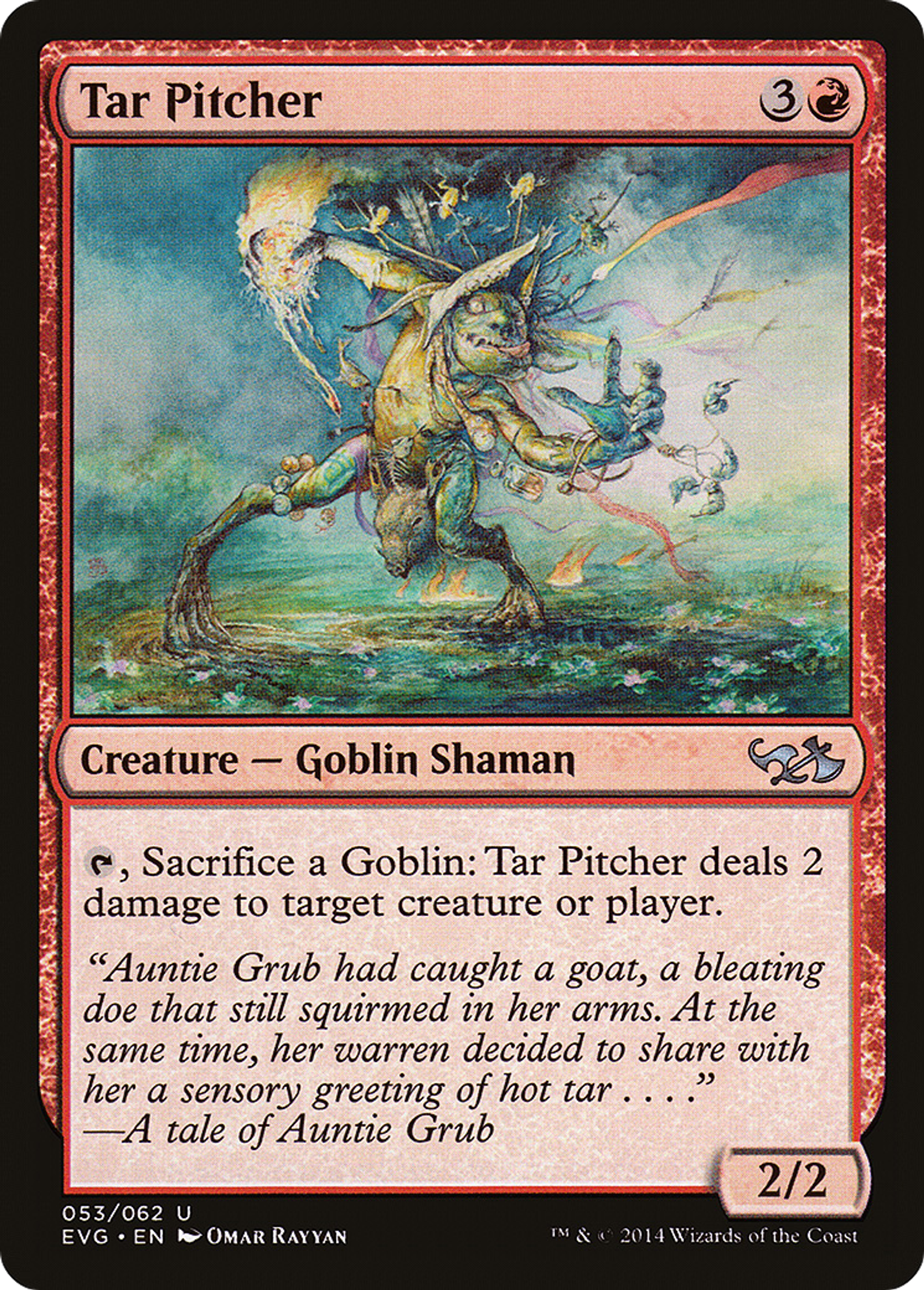 Tar Pitcher — Duel Decks Anthology: Elves vs. Goblins — Magic: The Gathering