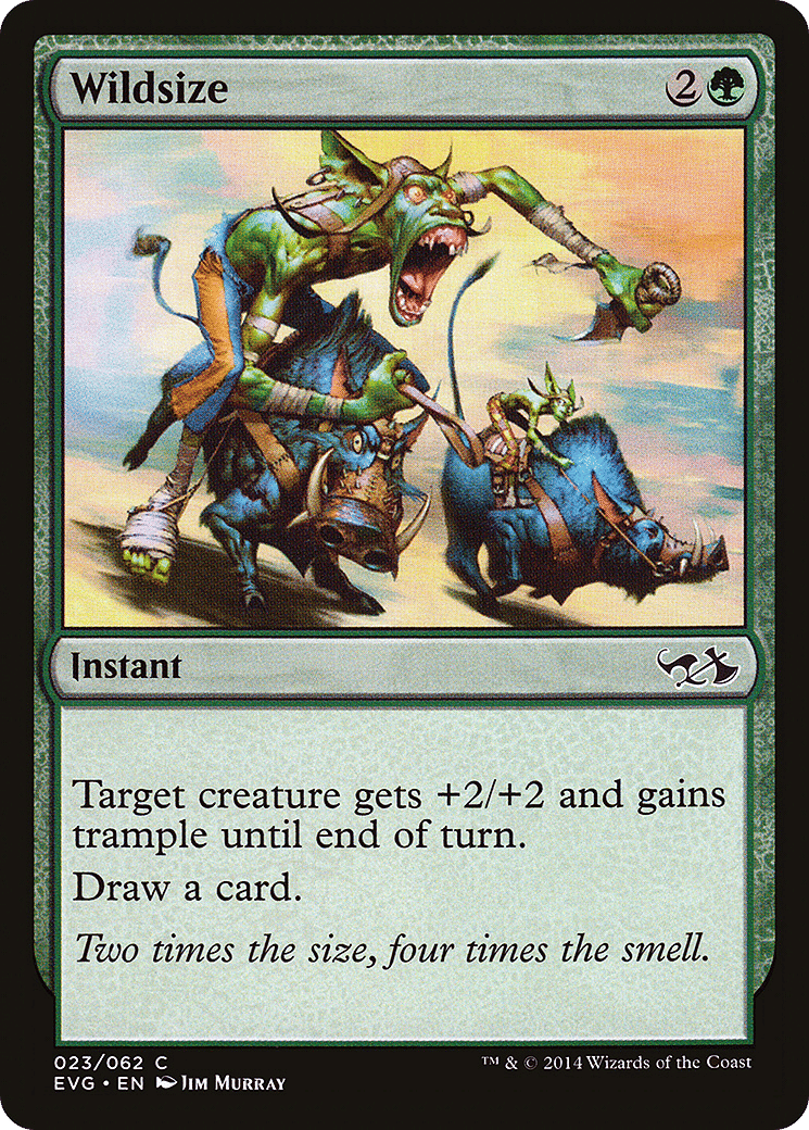 Wildsize — Duel Decks Anthology: Elves vs. Goblins — Magic: The Gathering