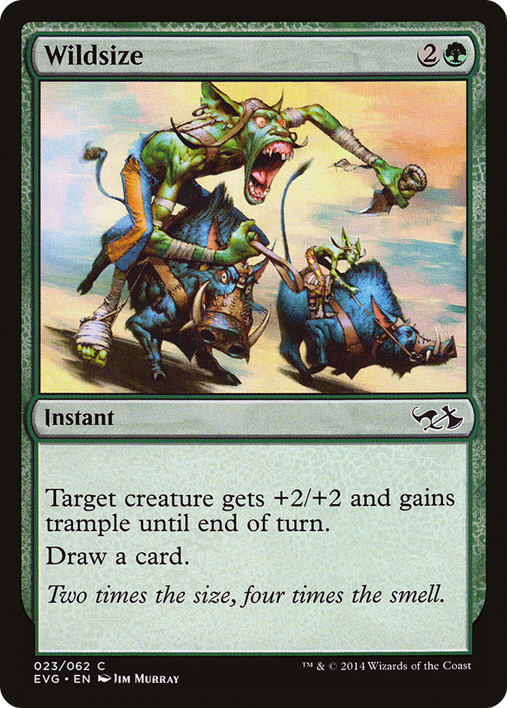 Wildsize — Duel Decks Anthology: Elves vs. Goblins — Magic: The Gathering