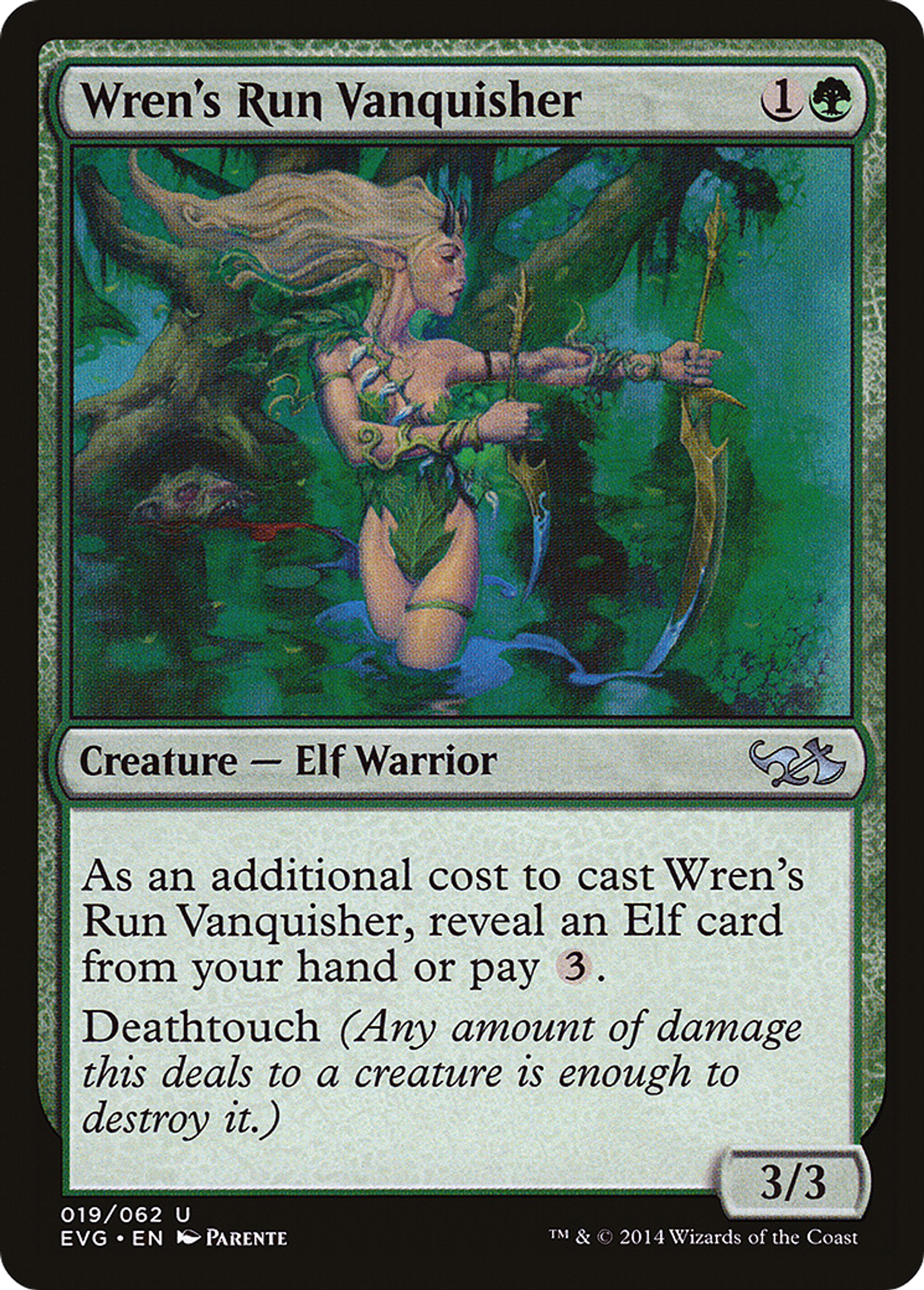 Wren's Run Vanquisher — Duel Decks Anthology: Elves vs. Goblins — Magic: The Gathering
