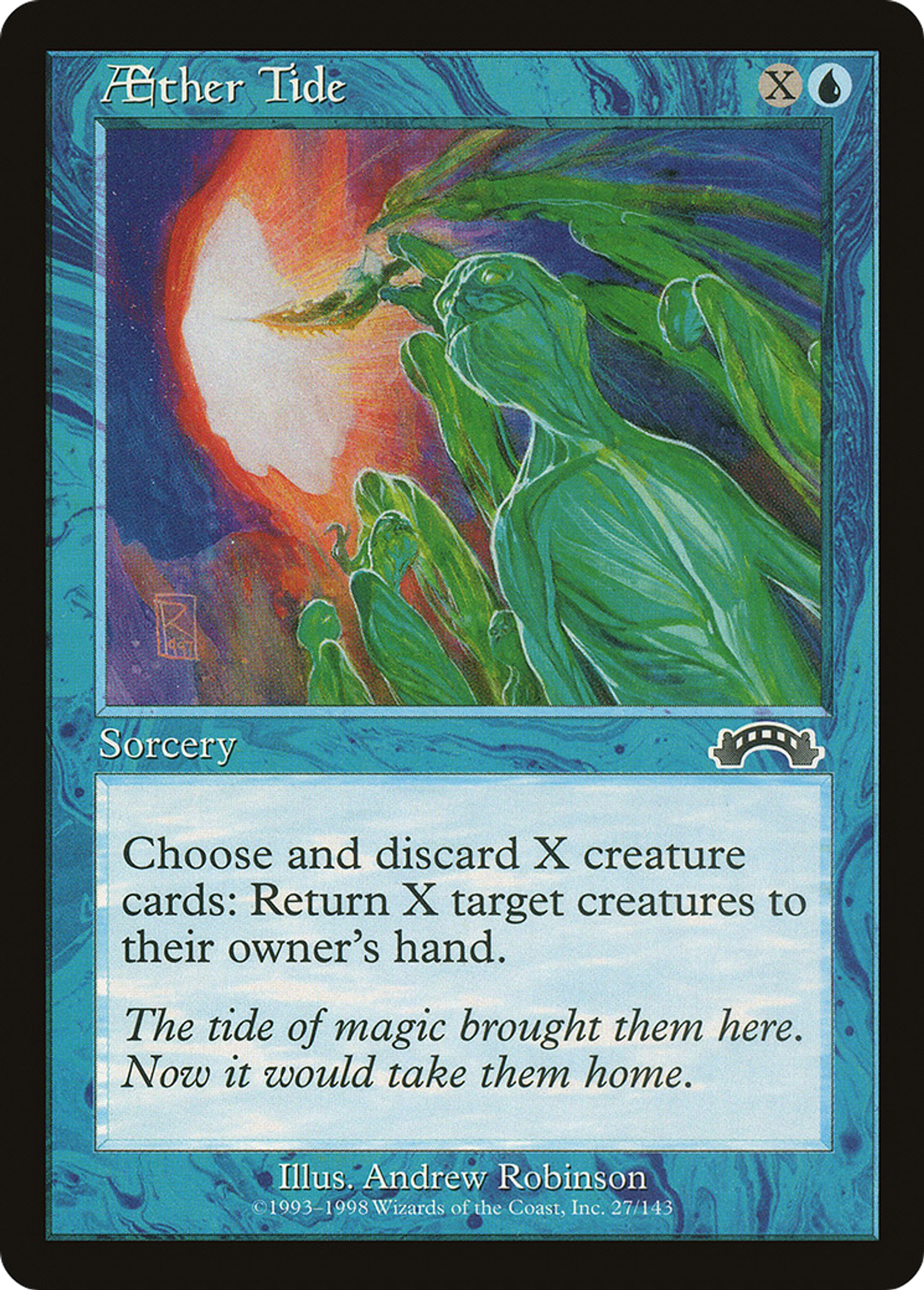 Aether Tide — Exodus — Magic: The Gathering